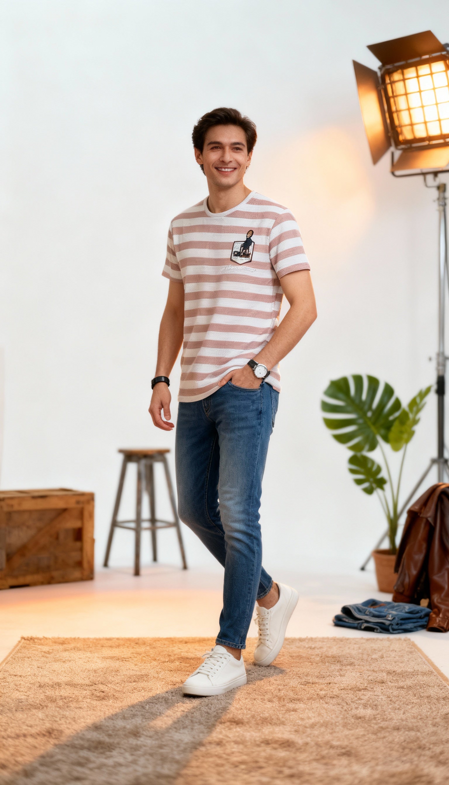 Stripe Men's T-Shirt