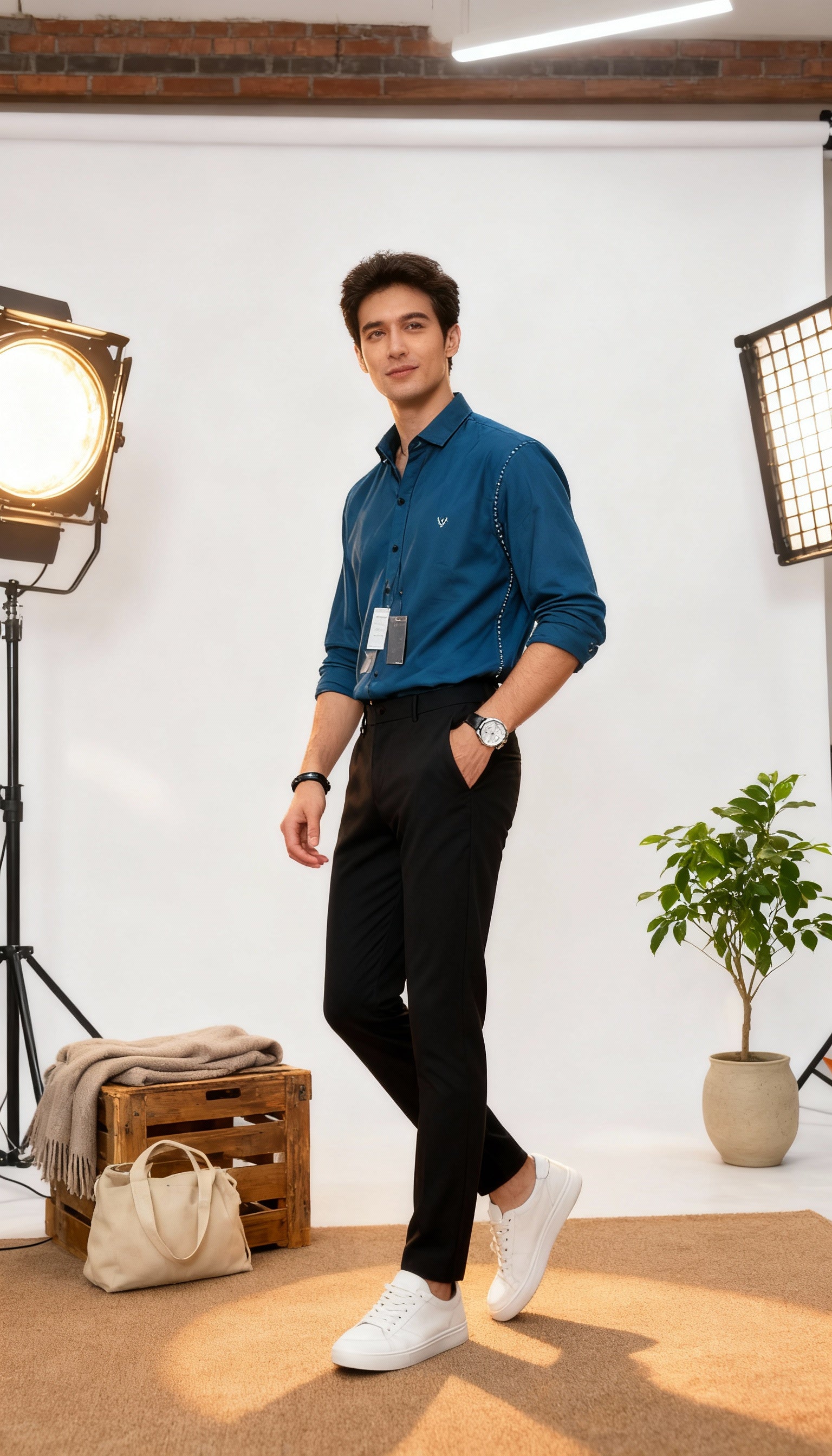 Solid Plain Men's Shirt