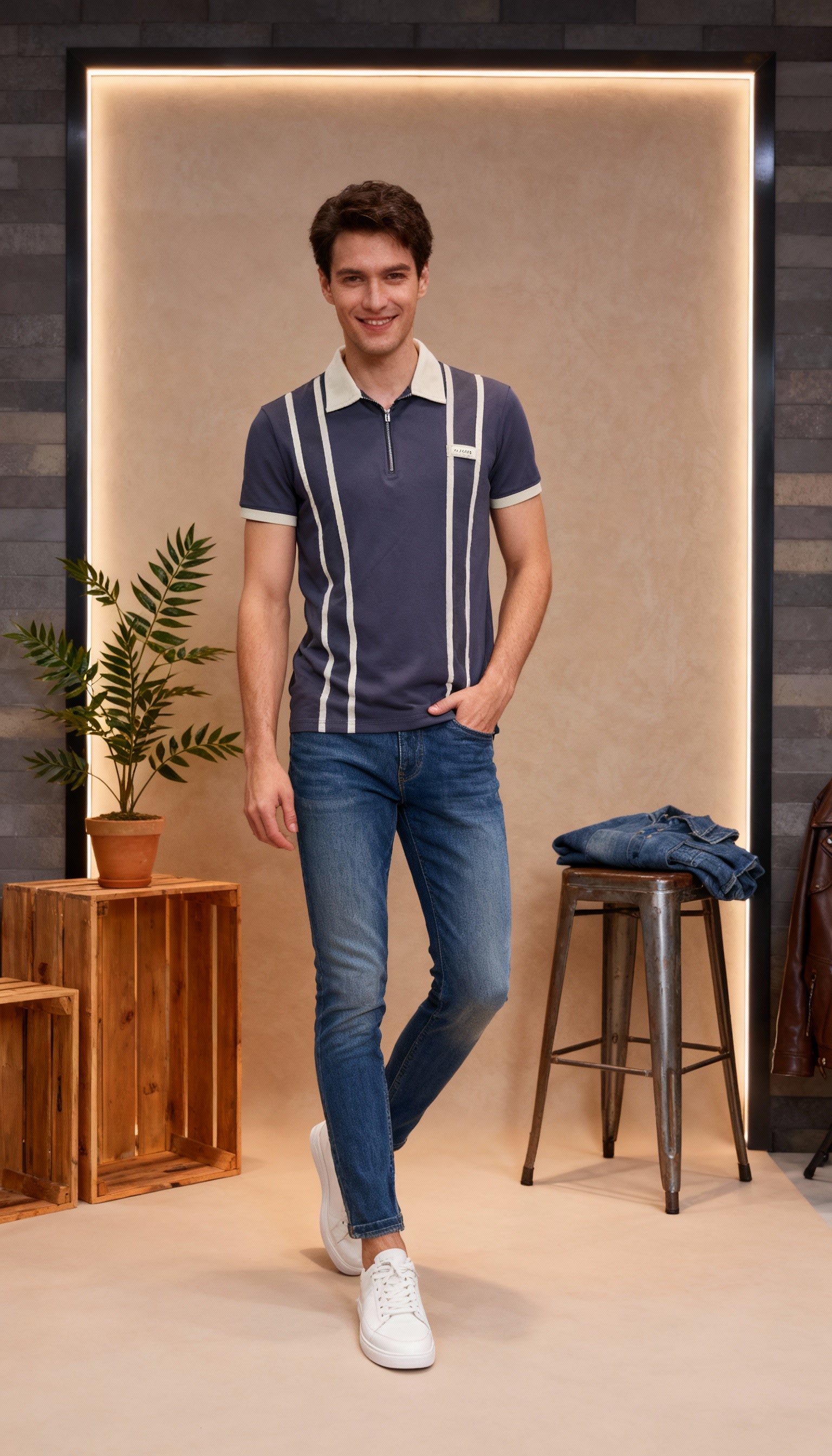 Designer Men's Polo T-Shirt