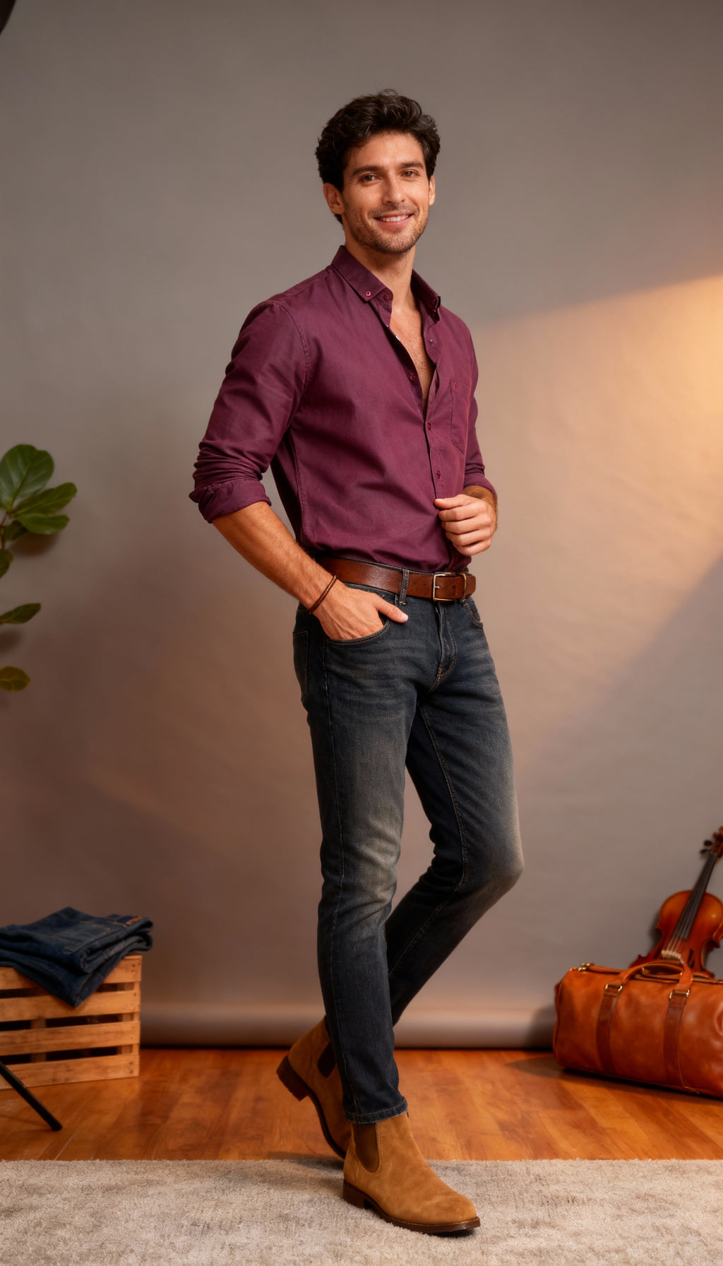 Solid Plain Men's Shirt