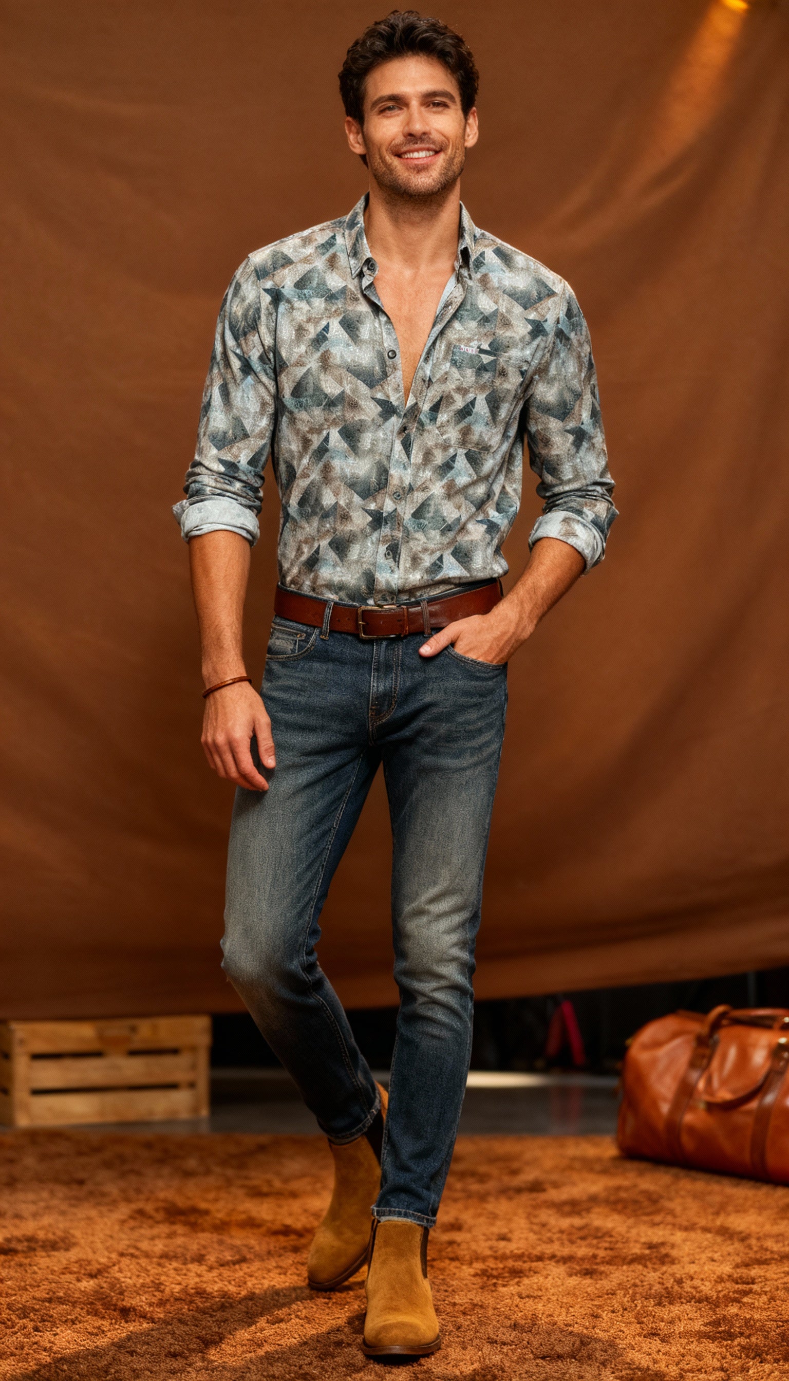 Printed Men's Shirt