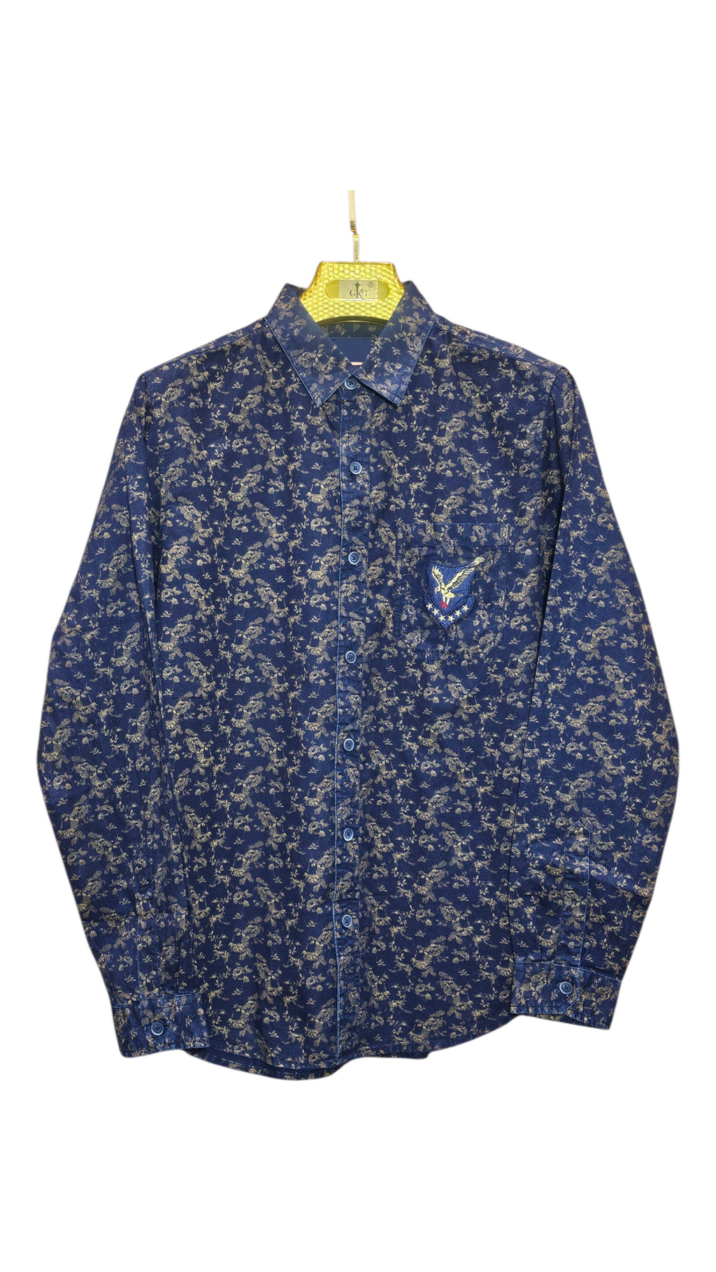 Self Printed Men's Shirt