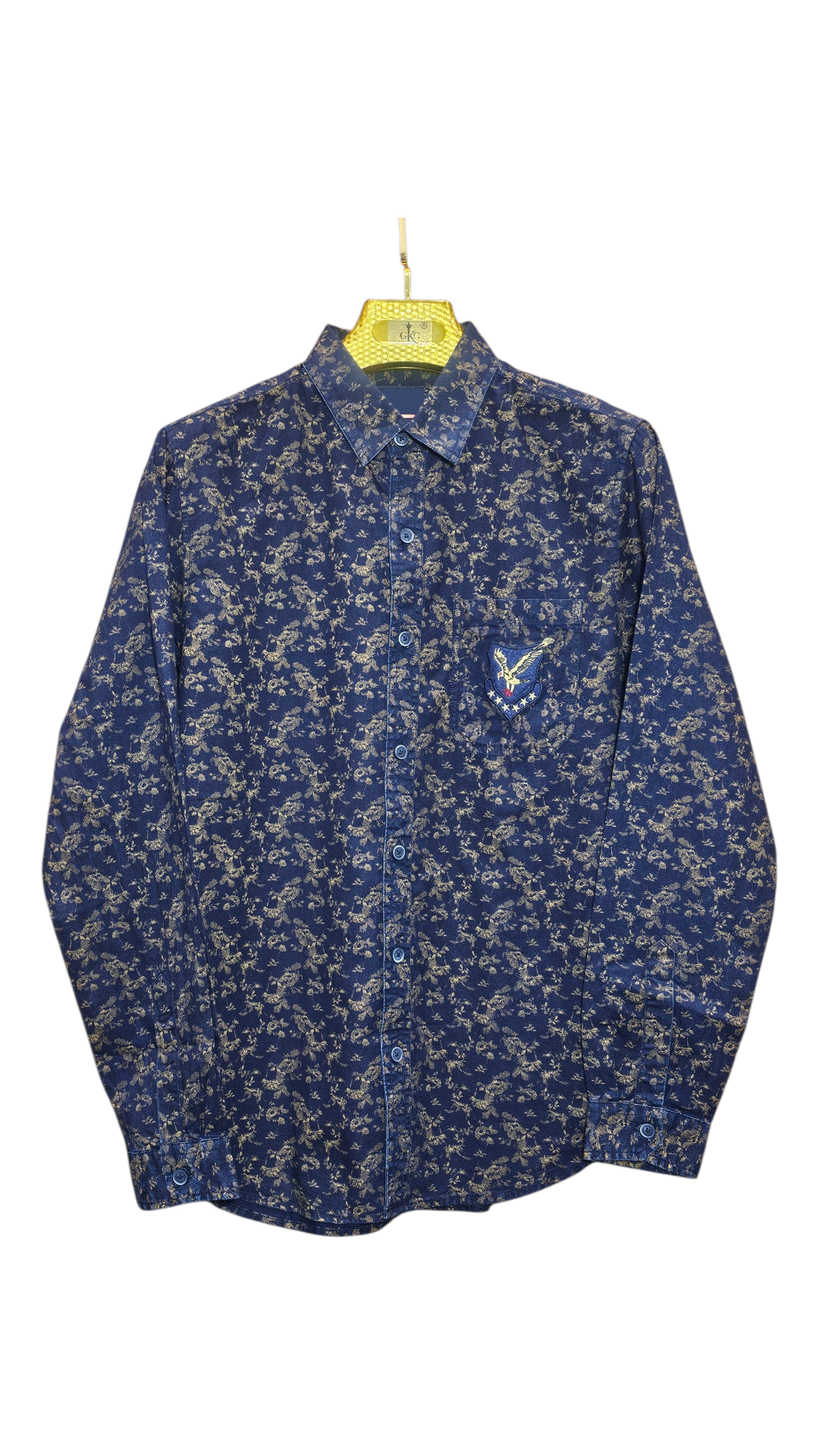Self Printed Men's Shirt