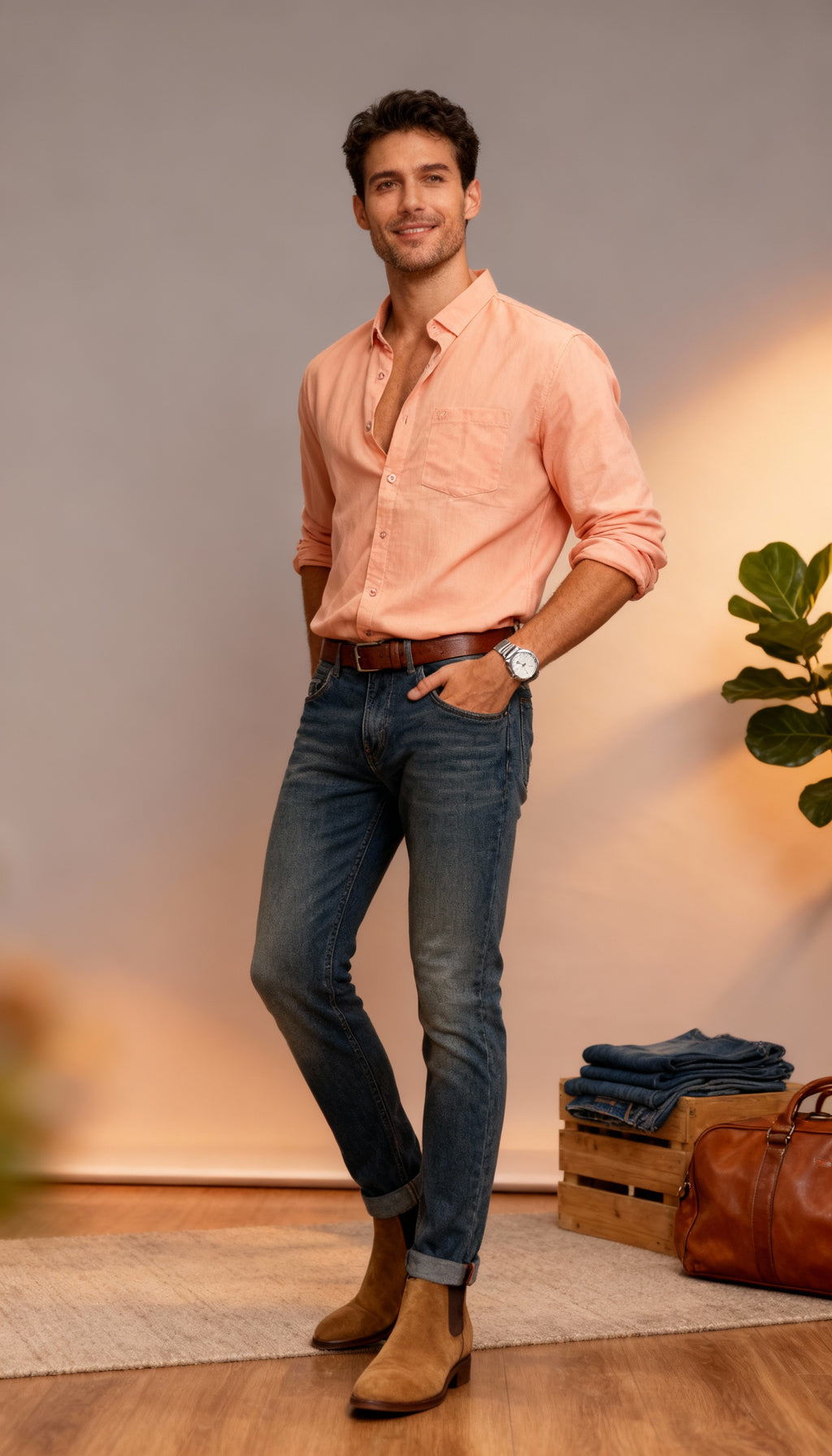 Solid Plain Men's Shirt