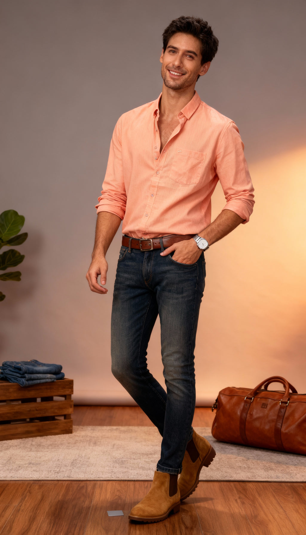 Solid Plain Men's Shirt