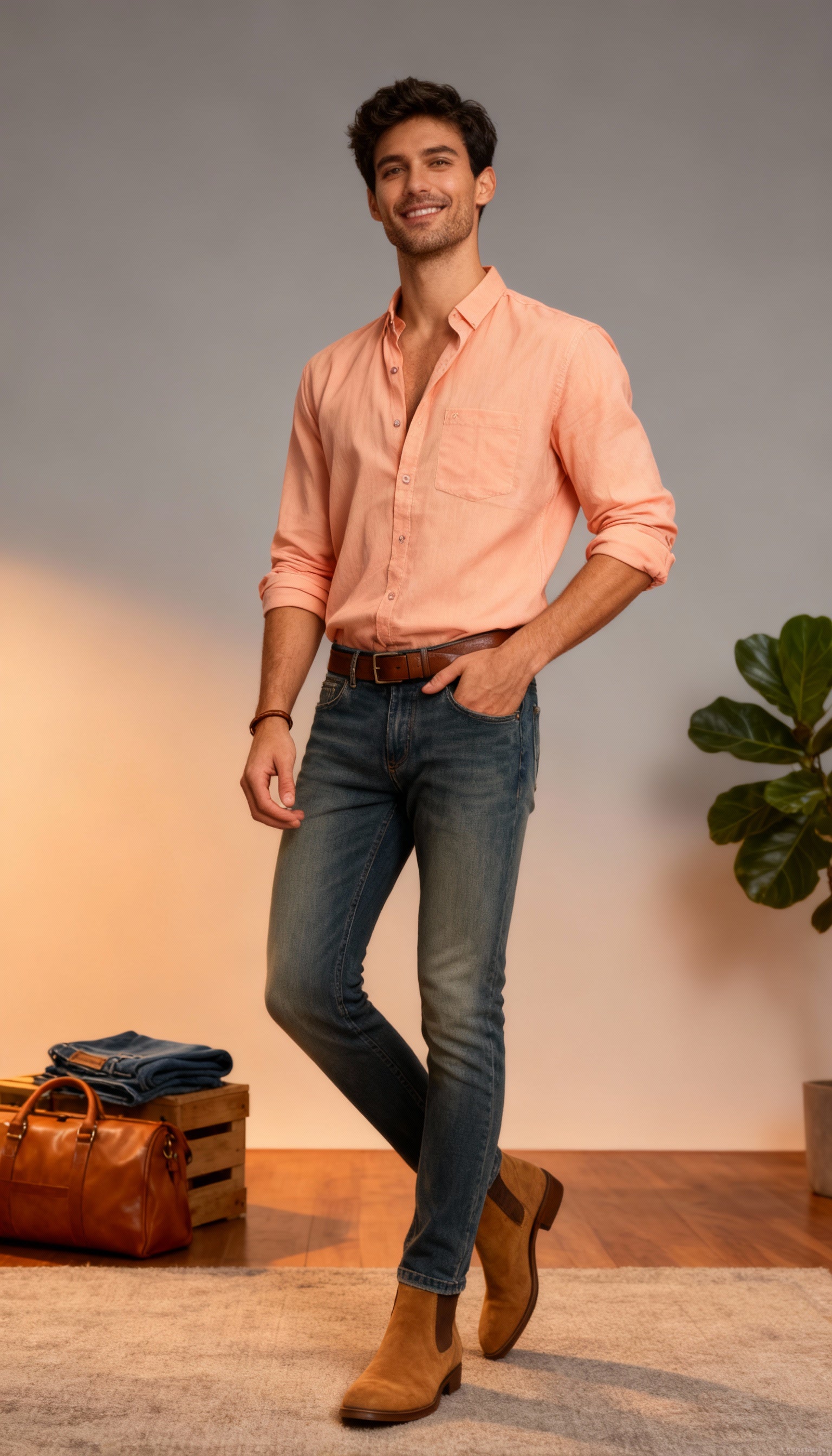 Solid Plain Men's Shirt