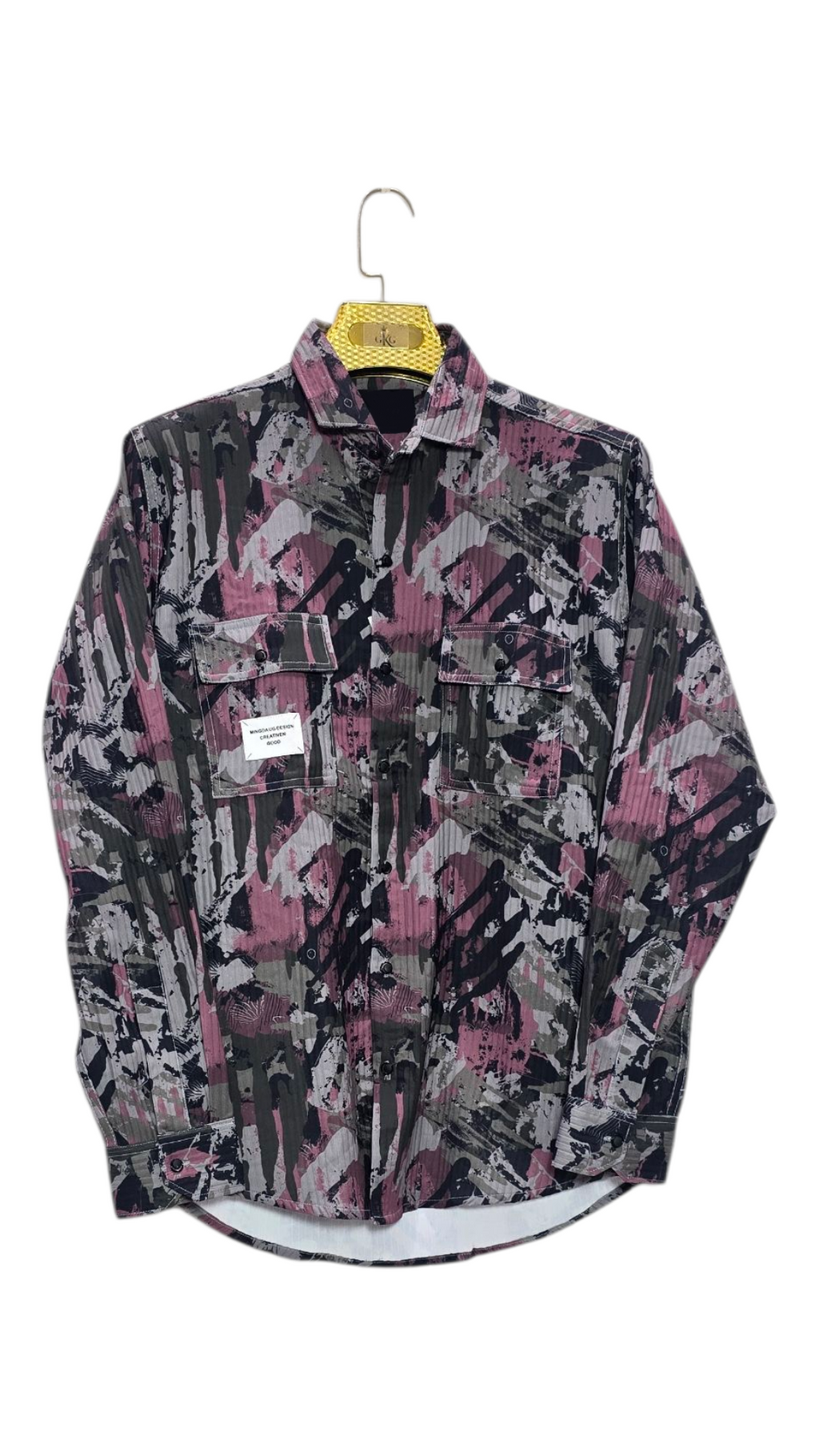 Lining Double Pocket Men's Shirt