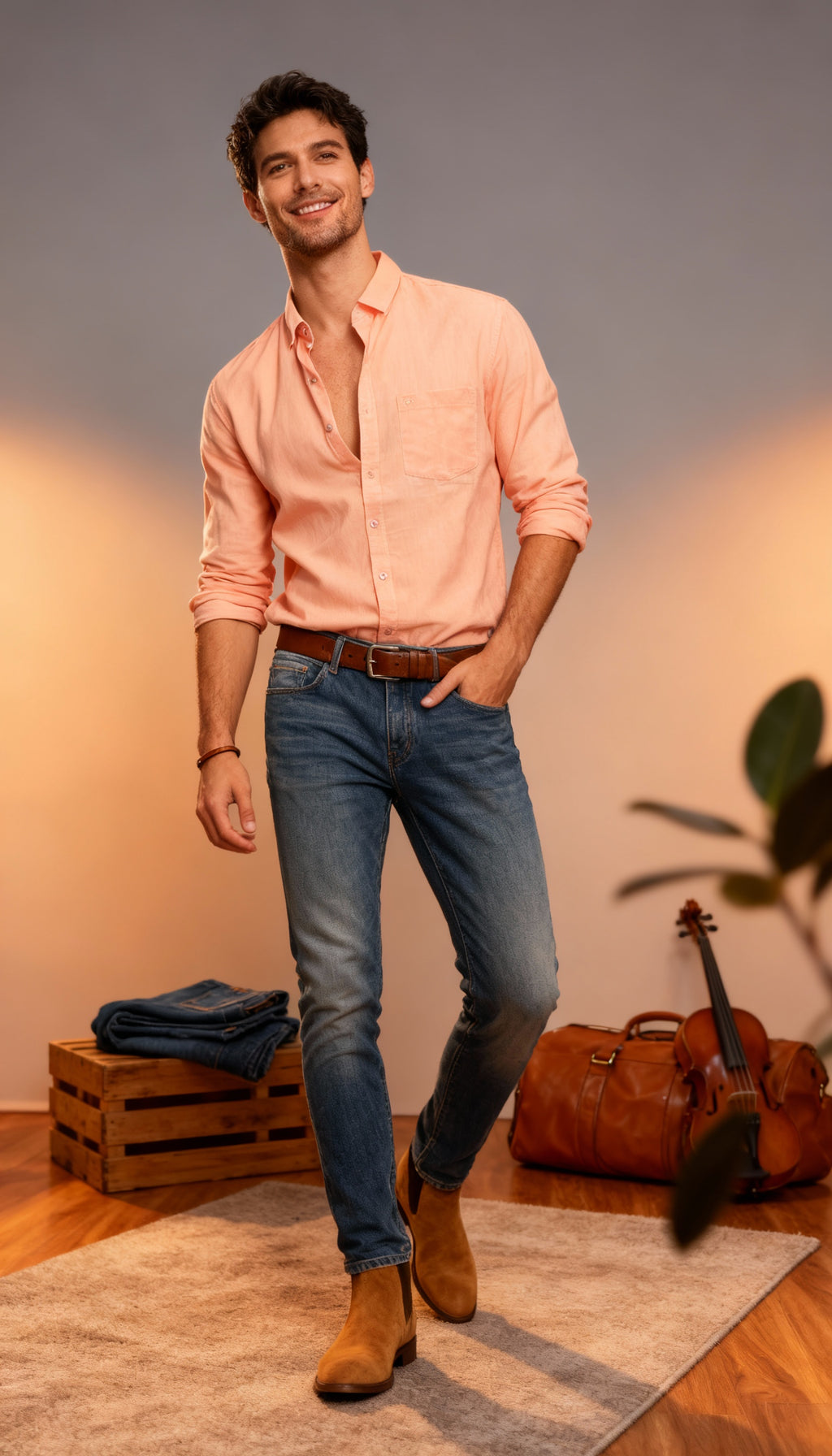 Solid Plain Men's Shirt