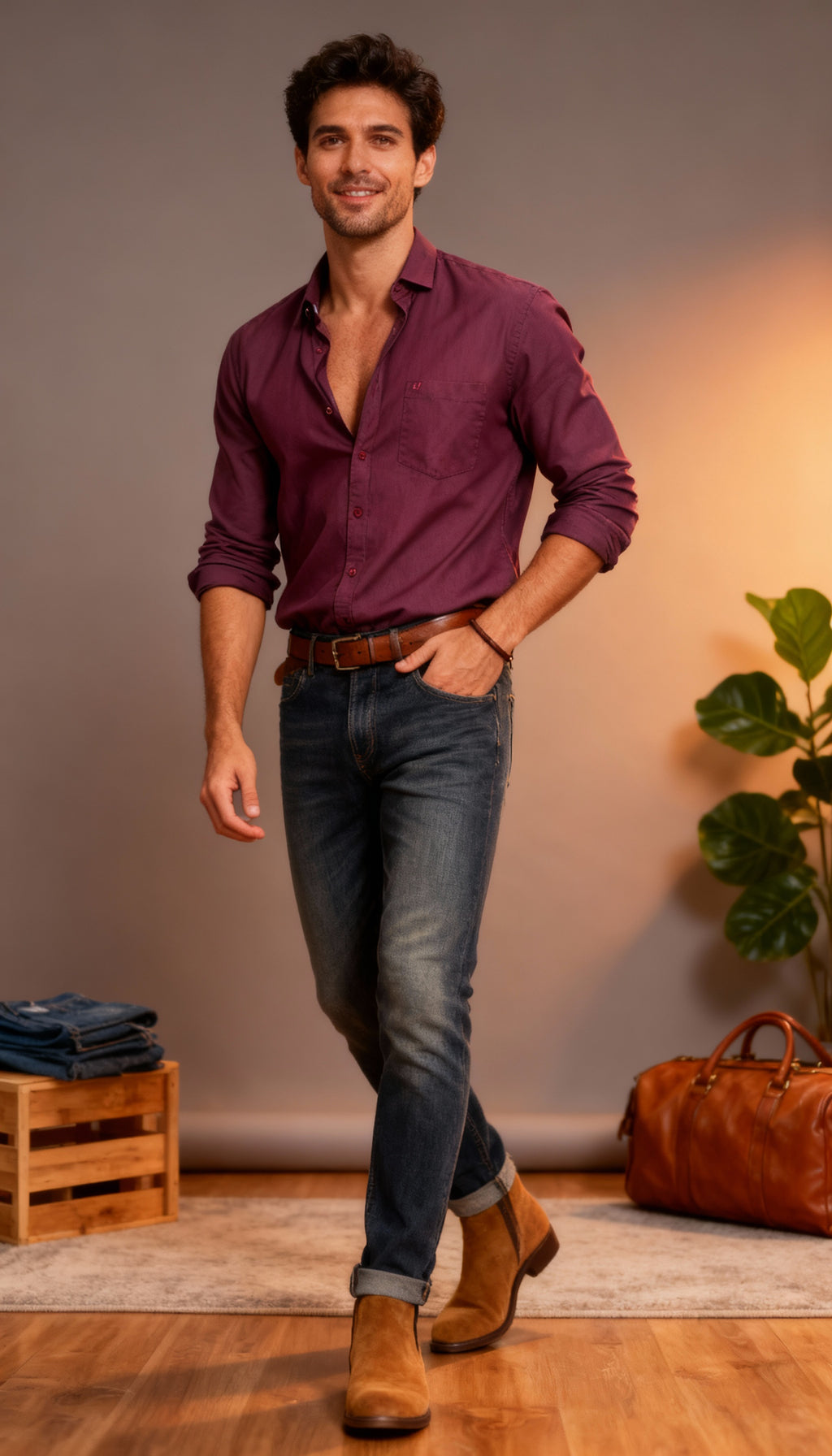 Solid Plain Men's Shirt