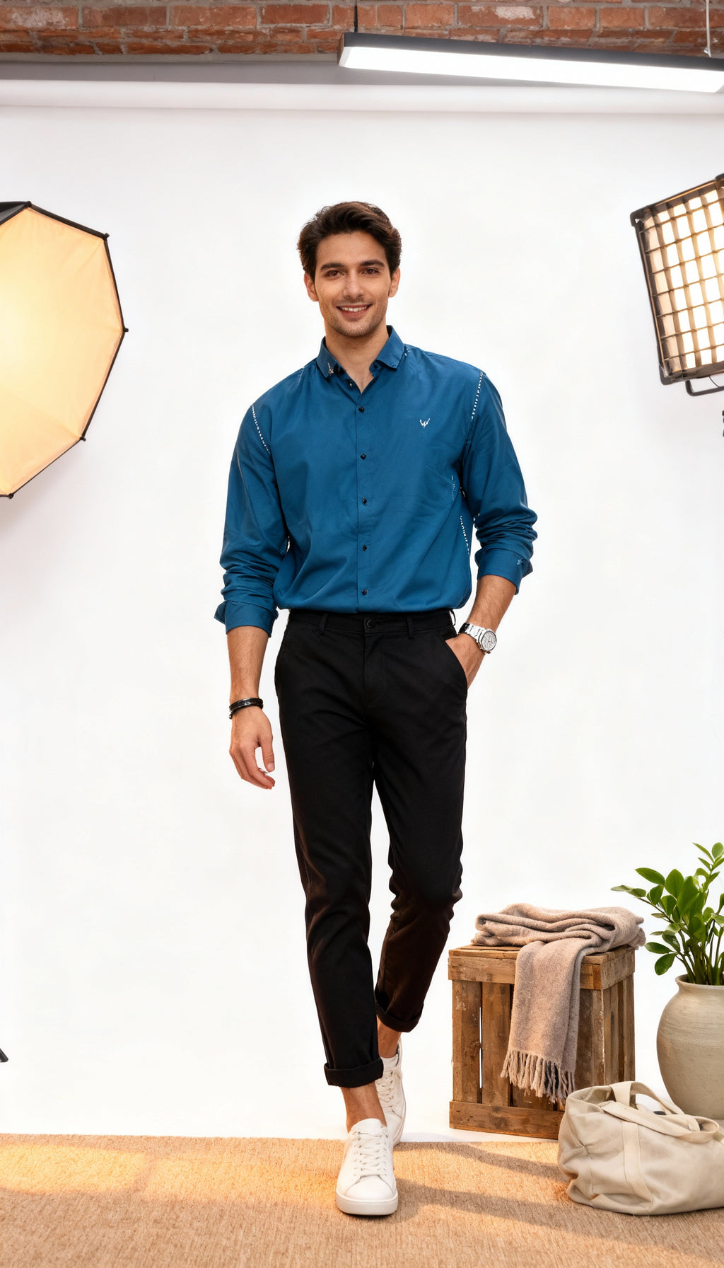 Solid Plain Men's Shirt