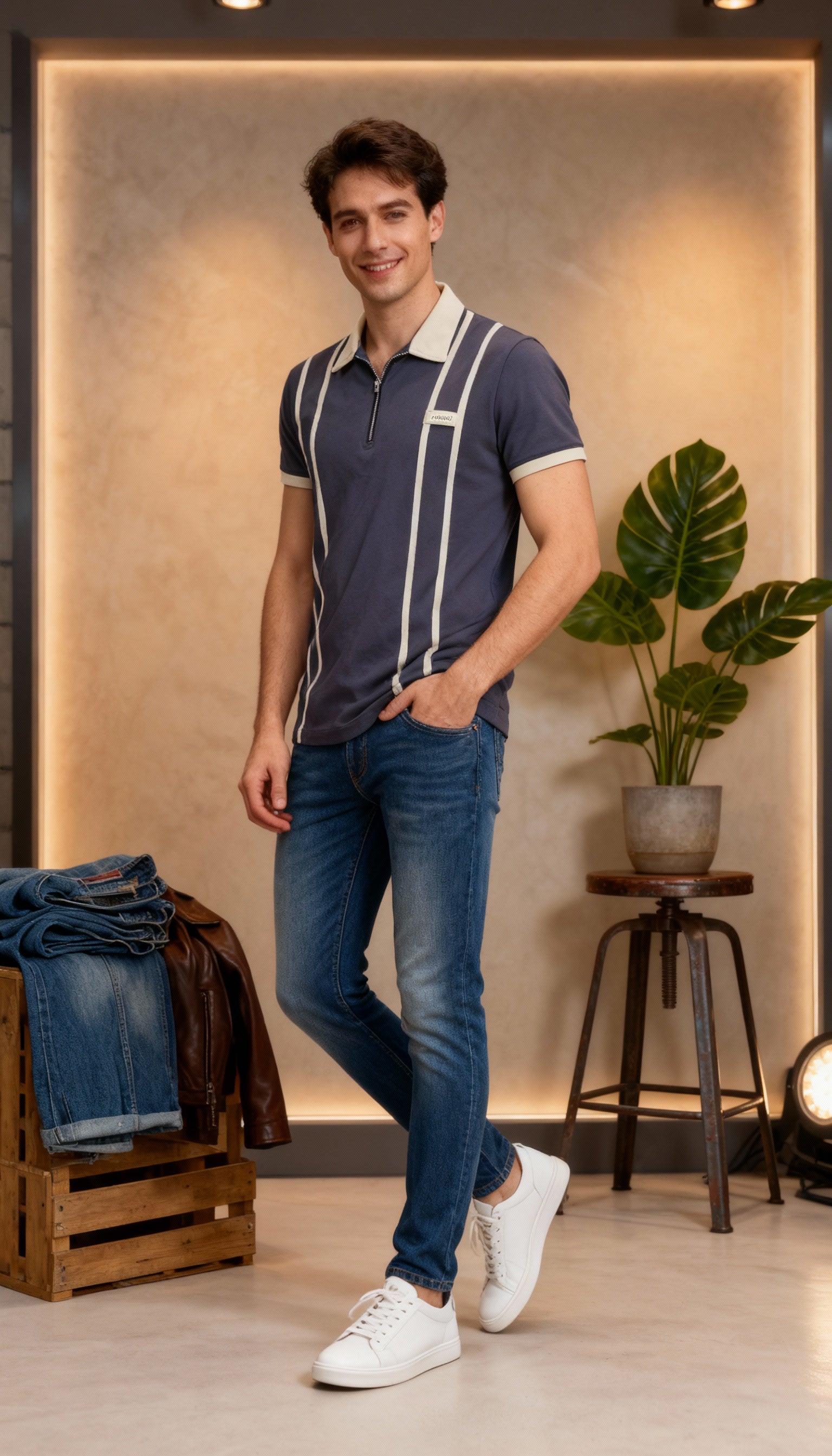 Designer Men's Polo T-Shirt