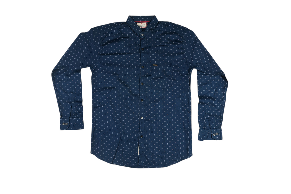 Self Printed Men's Shirt