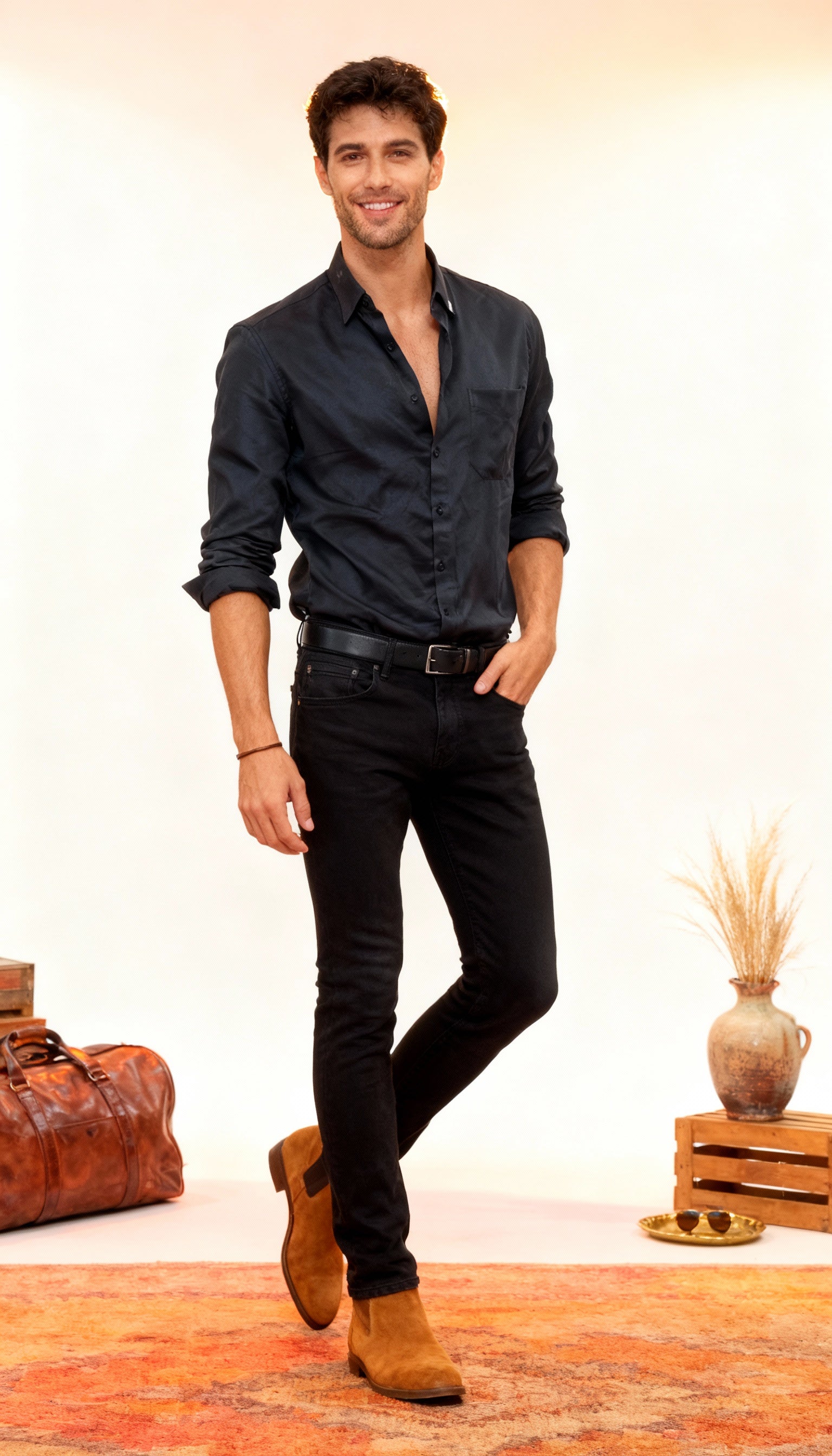 Solid Plain Men's Shirt