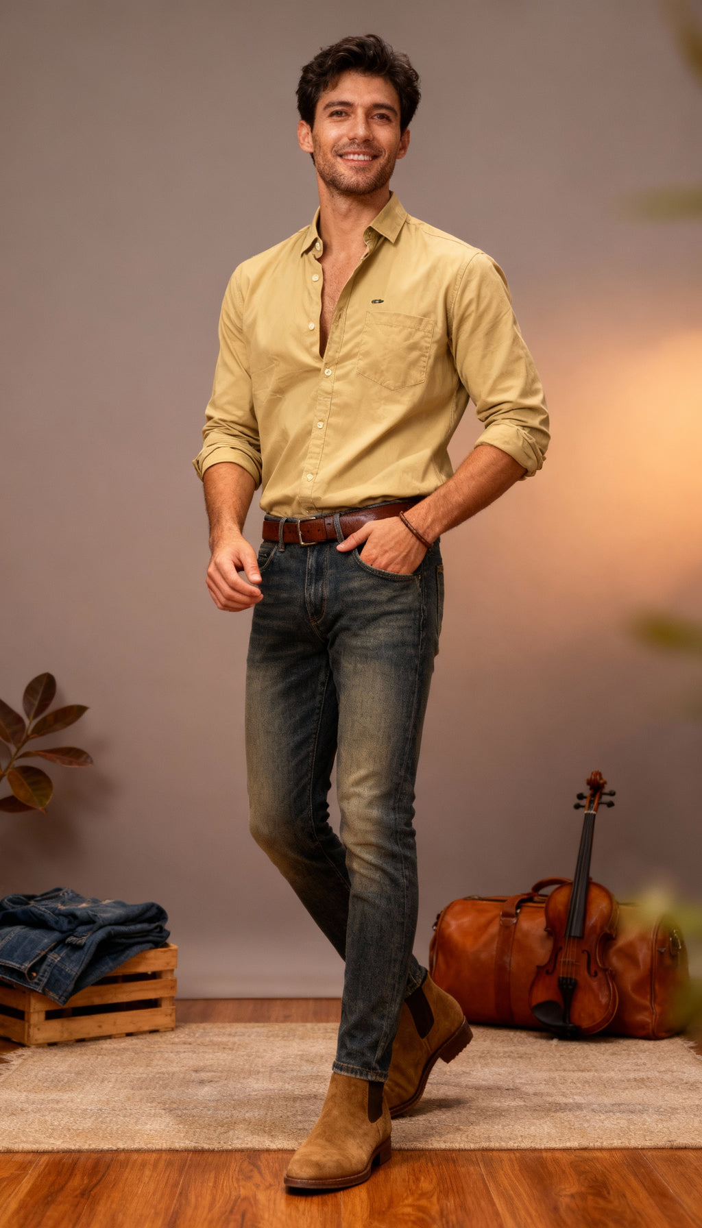 Solid Plain Men's Shirt