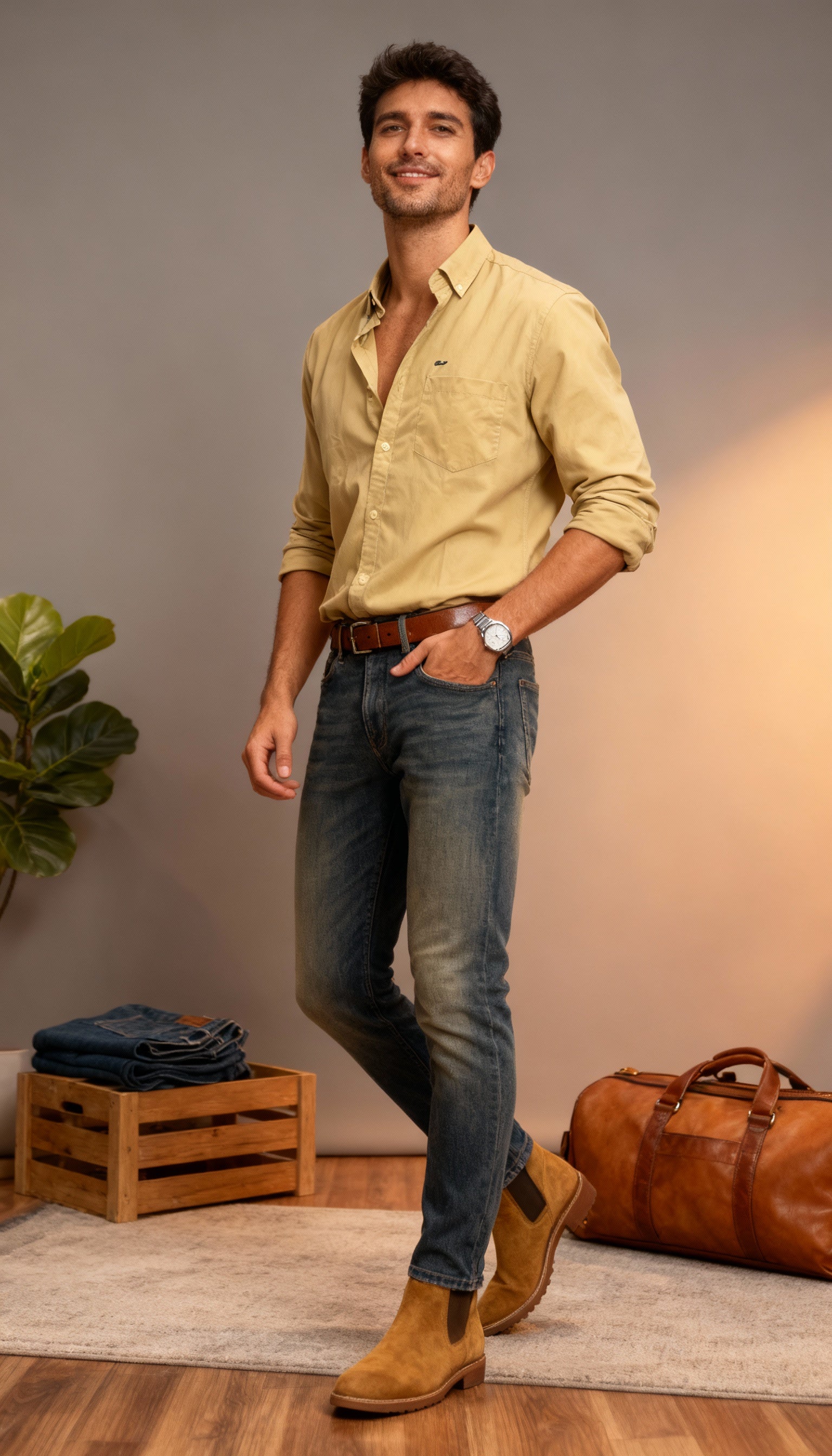 Solid Plain Men's Shirt