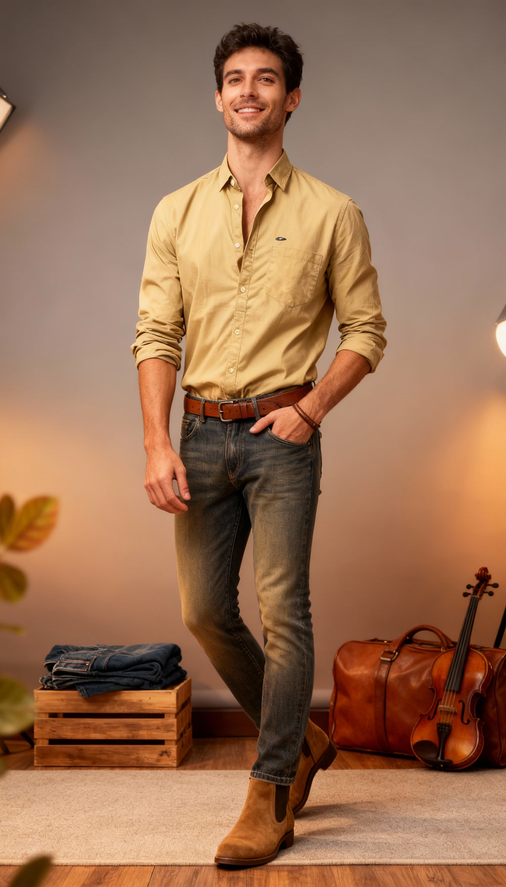 Solid Plain Men's Shirt