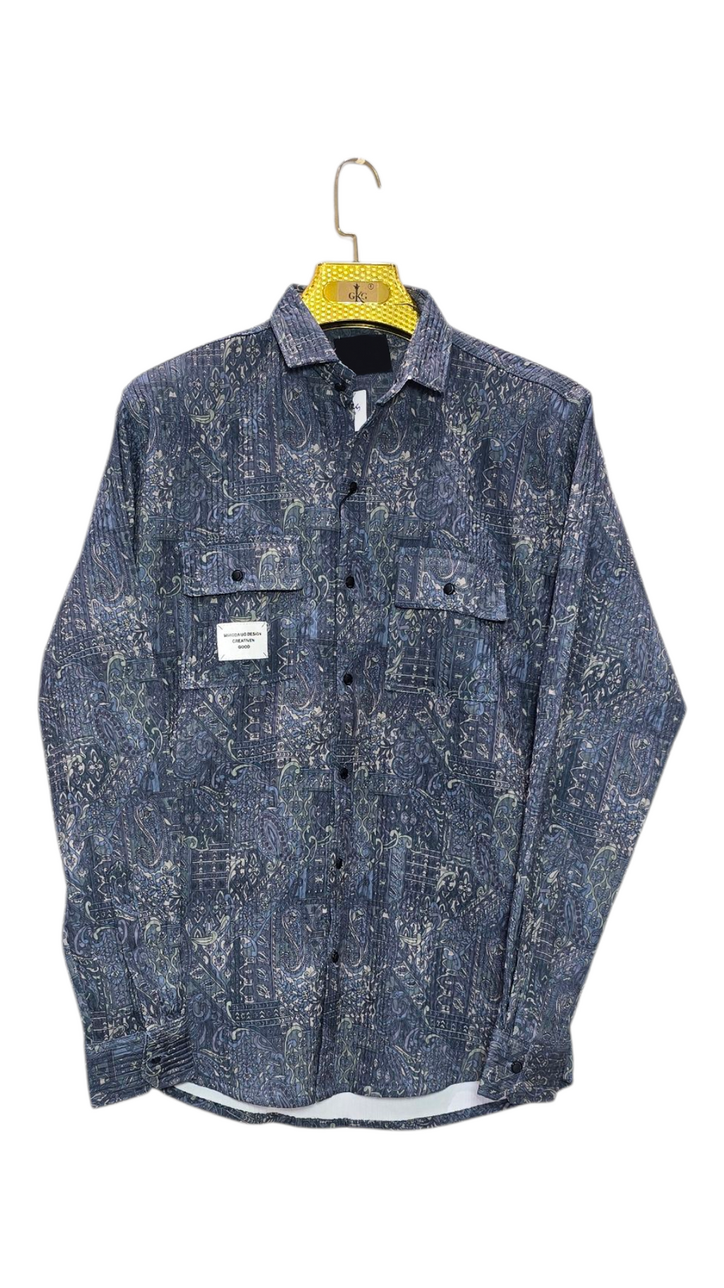 Lining Double Pocket Men's Shirt