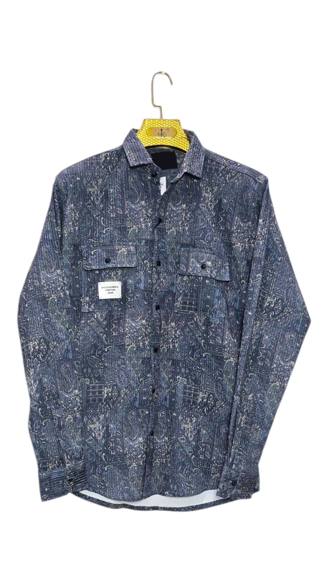 Lining Double Pocket Men's Shirt