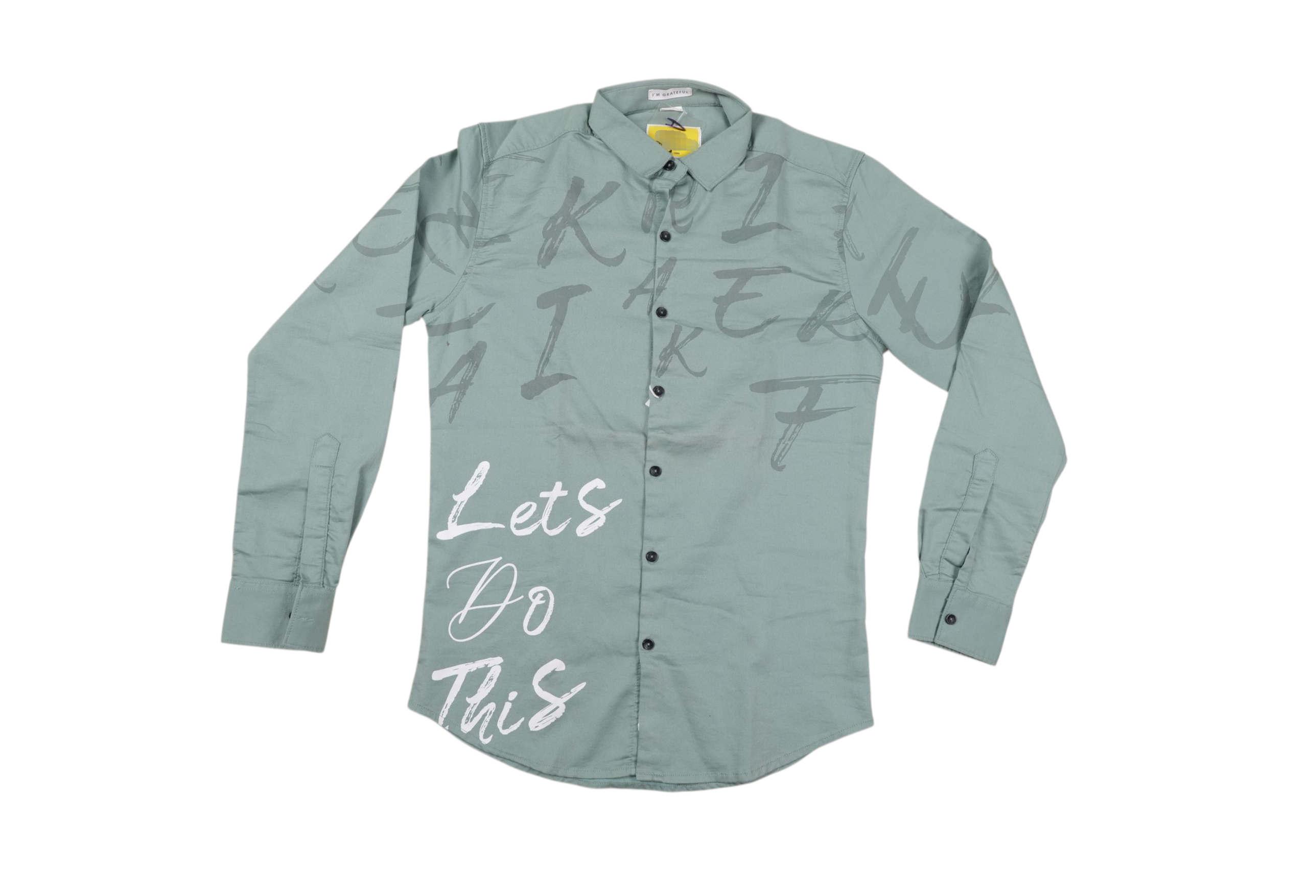 Self Printed Men's Shirt