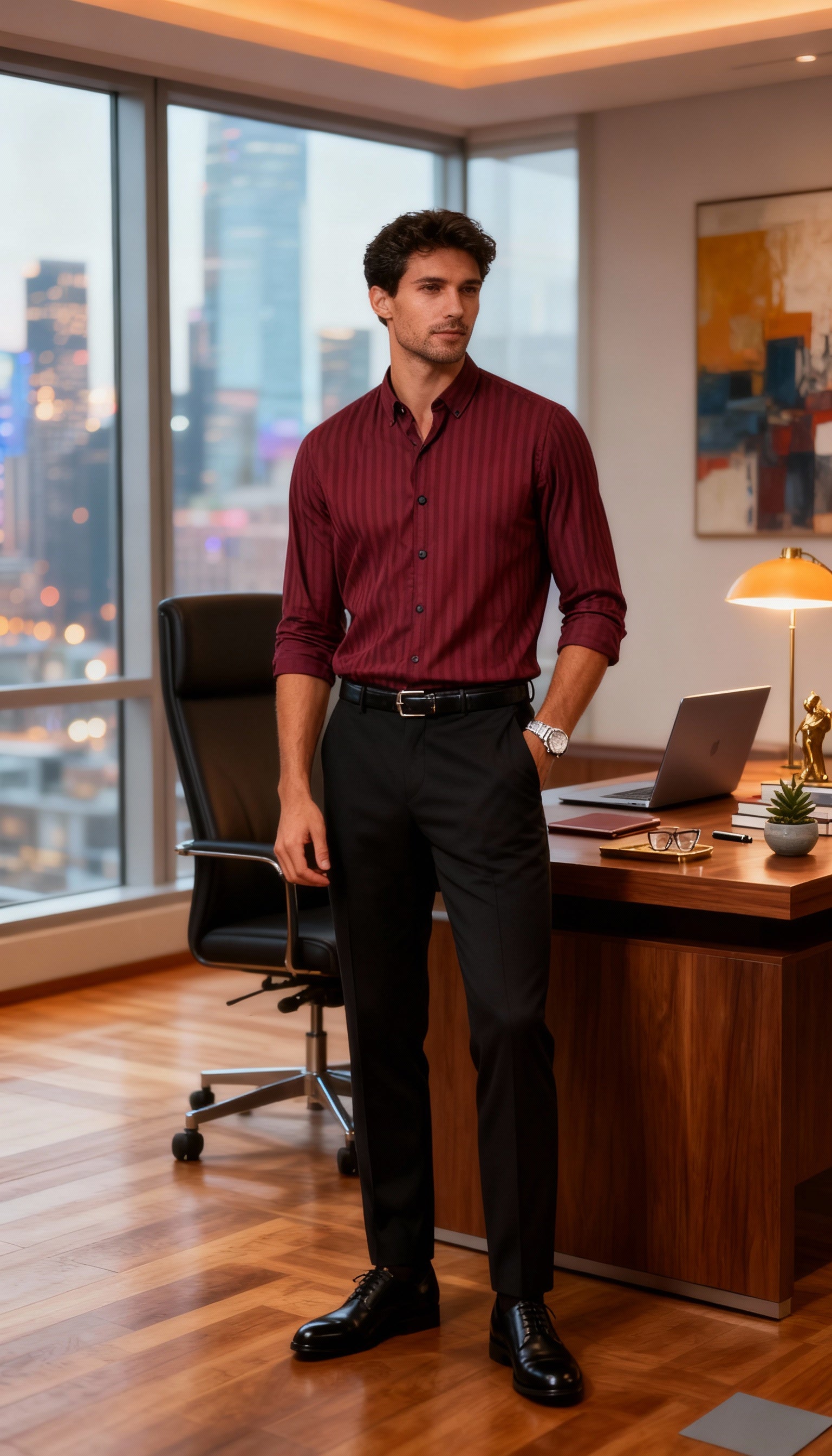 Lining Club Wear Men's Shirt