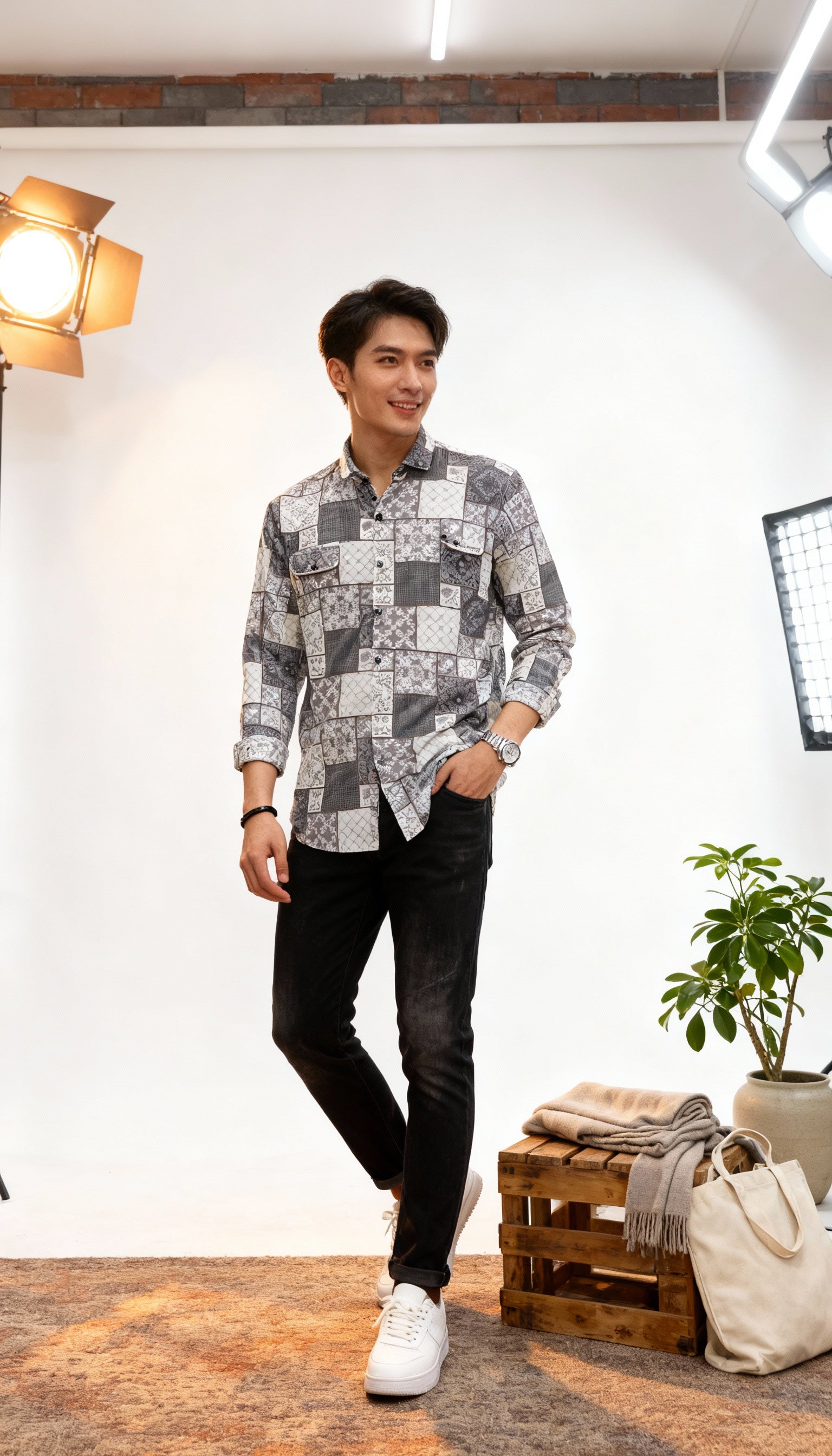 Fancy Printed Men's Shirt