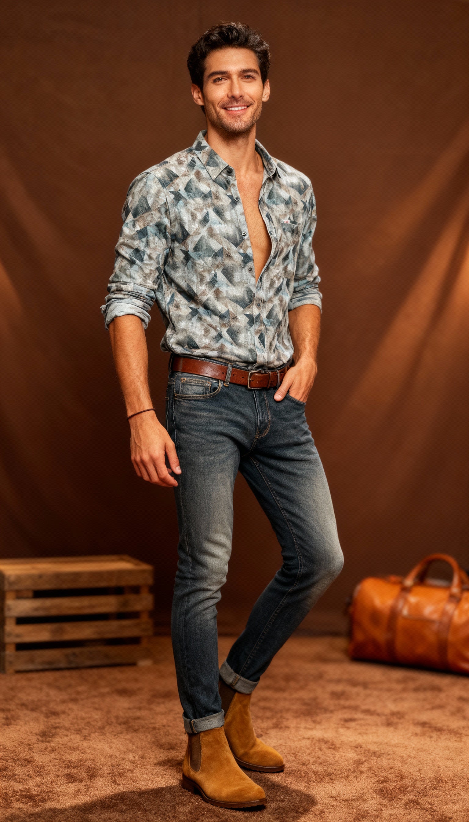 Printed Men's Shirt