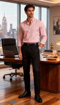 Solid Plain Club Wear Men's Shirt