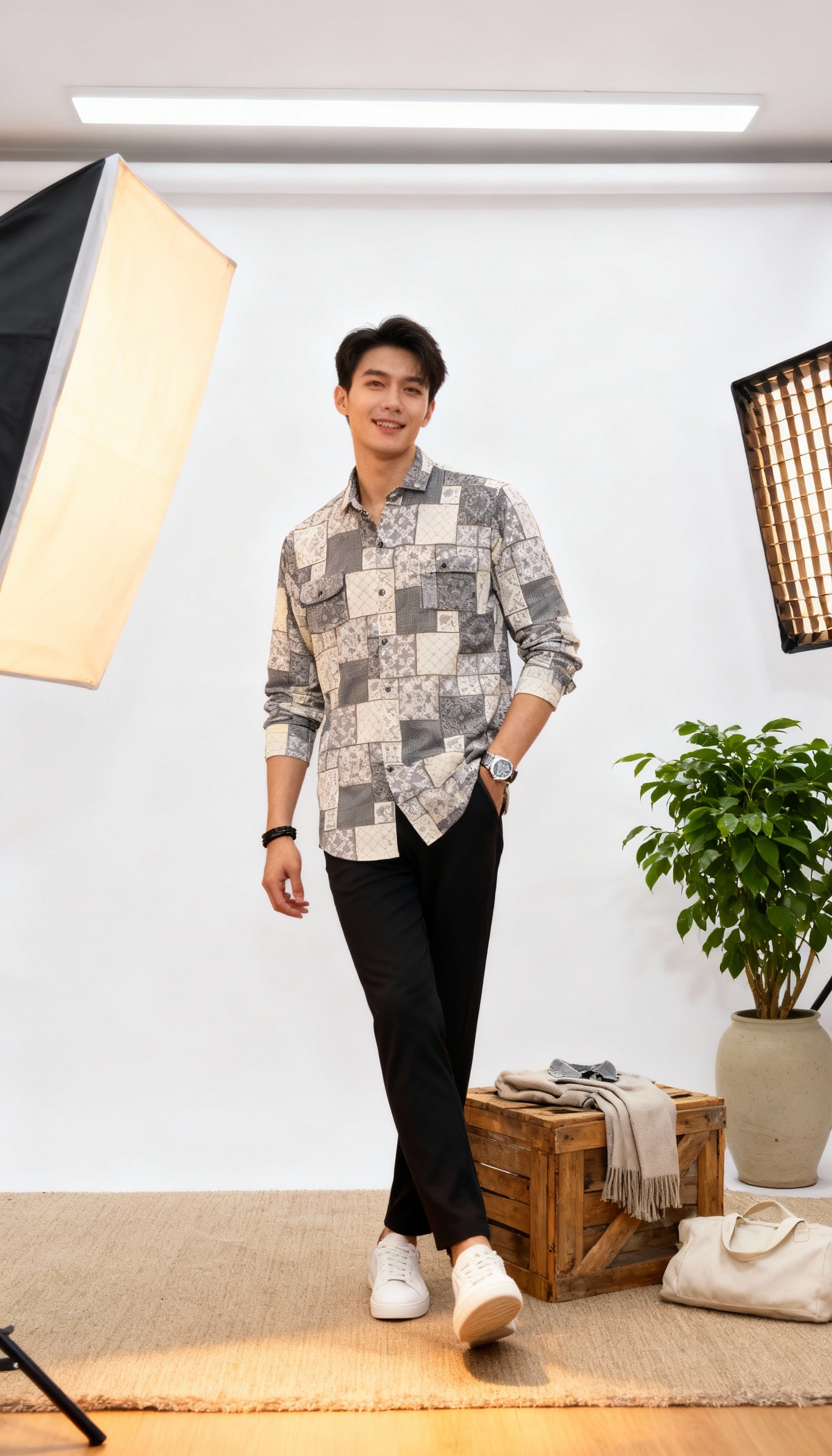 Fancy Printed Men's Shirt