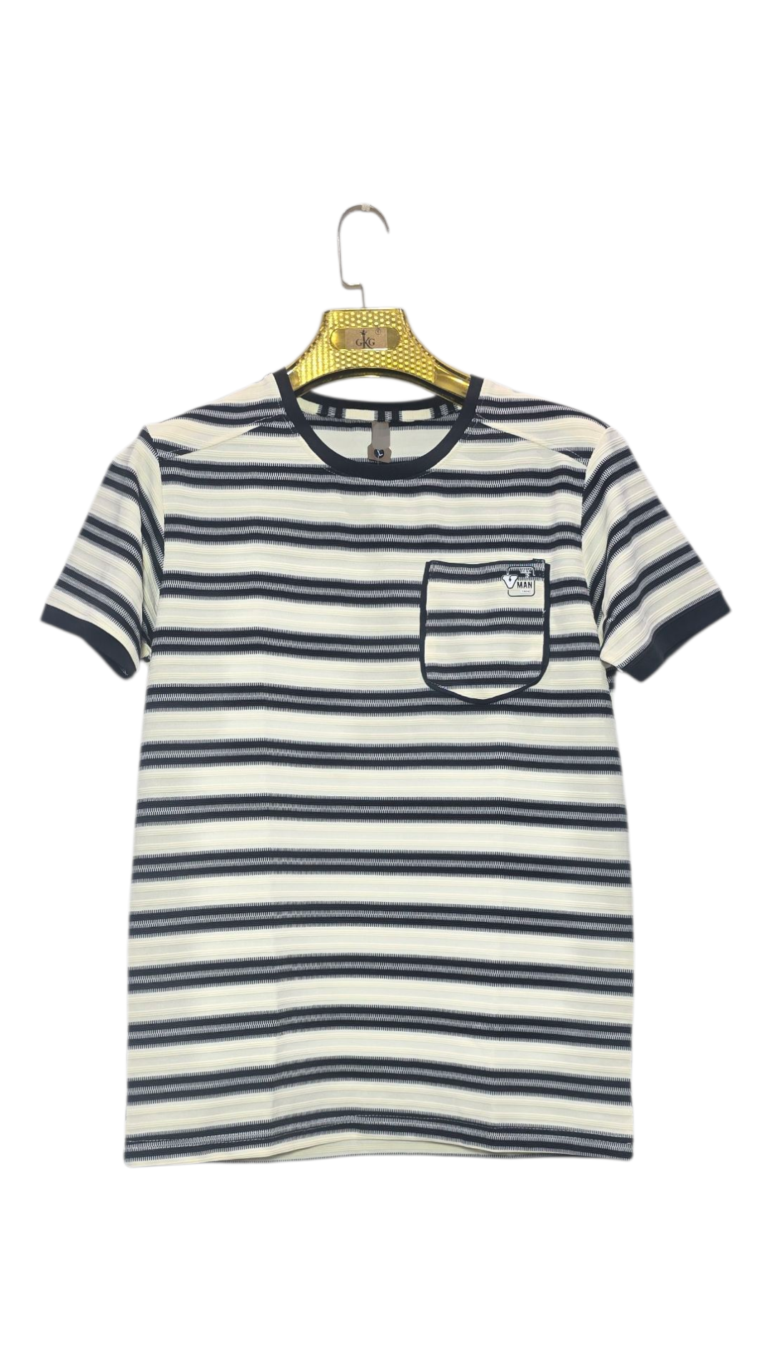 Stripe With Pocket Men's T-Shirt