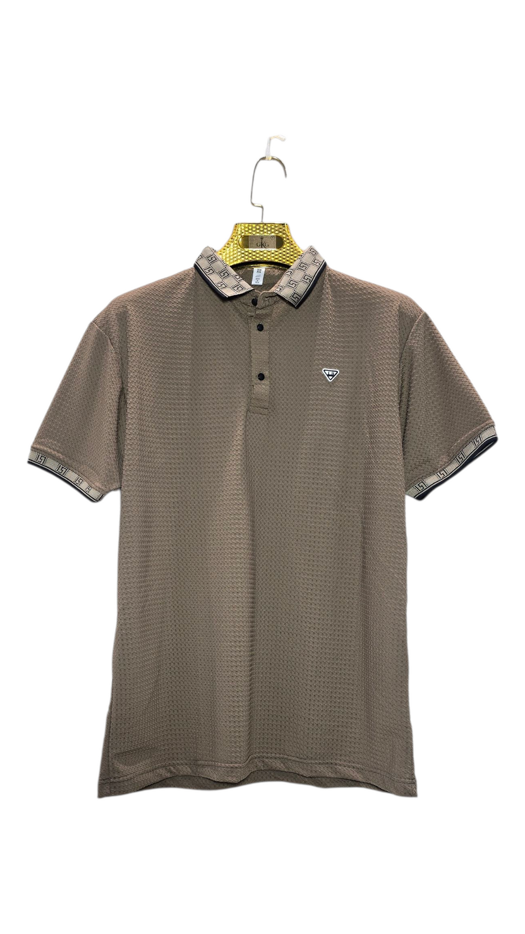 Self Design Polo Men's T-Shirt