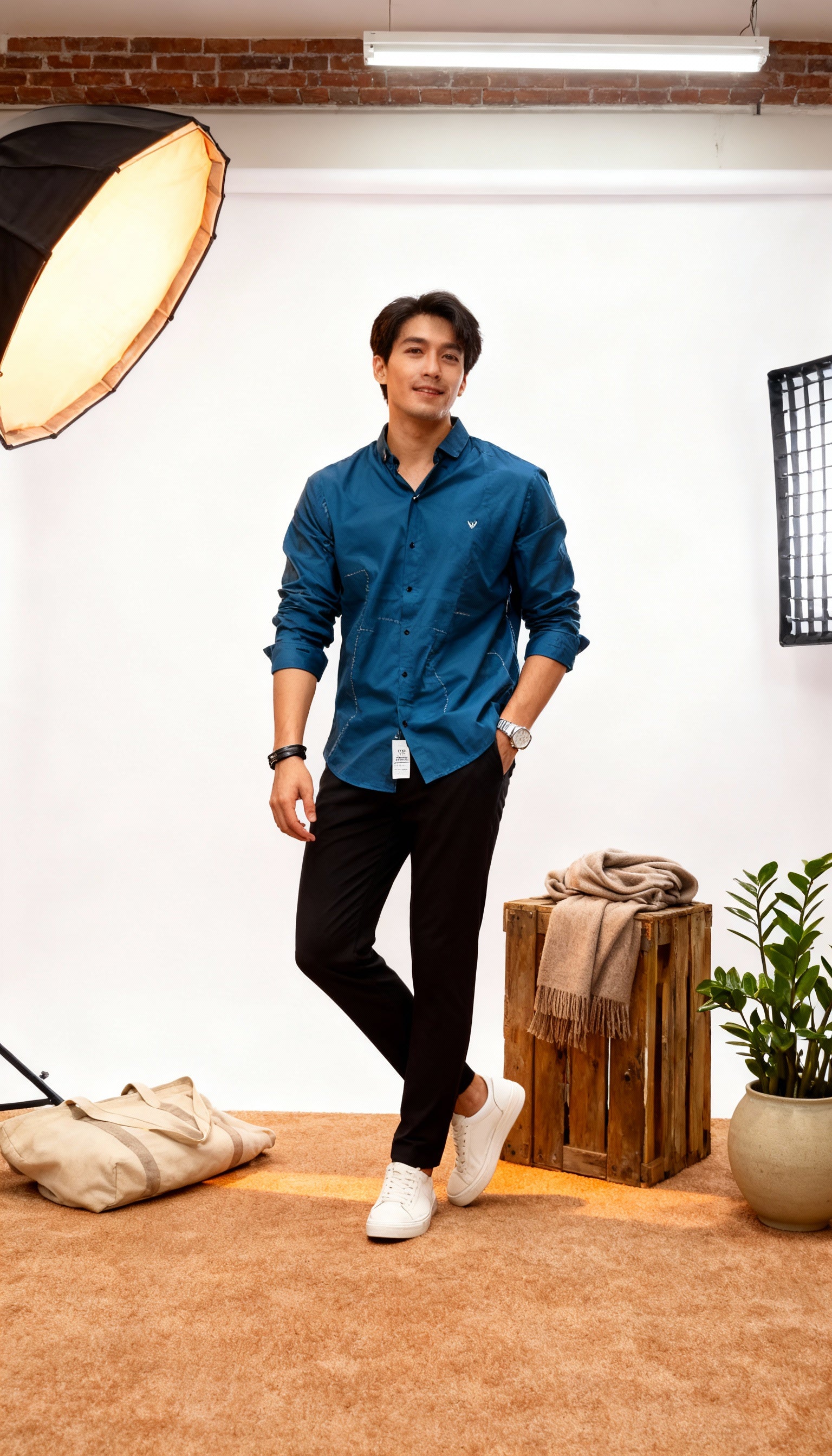 Solid Plain Men's Shirt