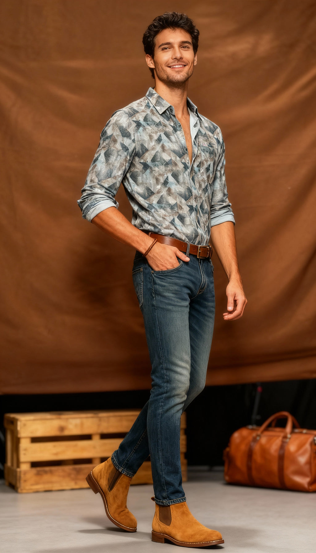 Printed Men's Shirt
