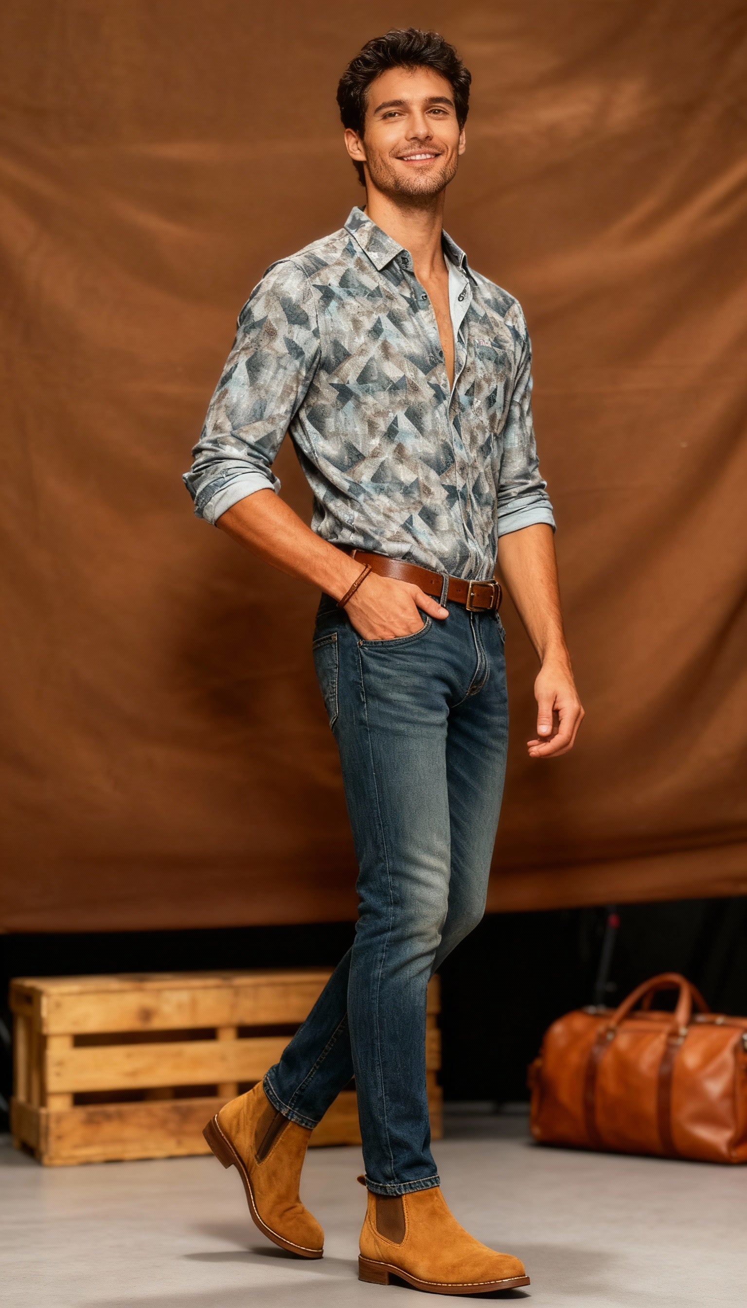 Printed Men's Shirt