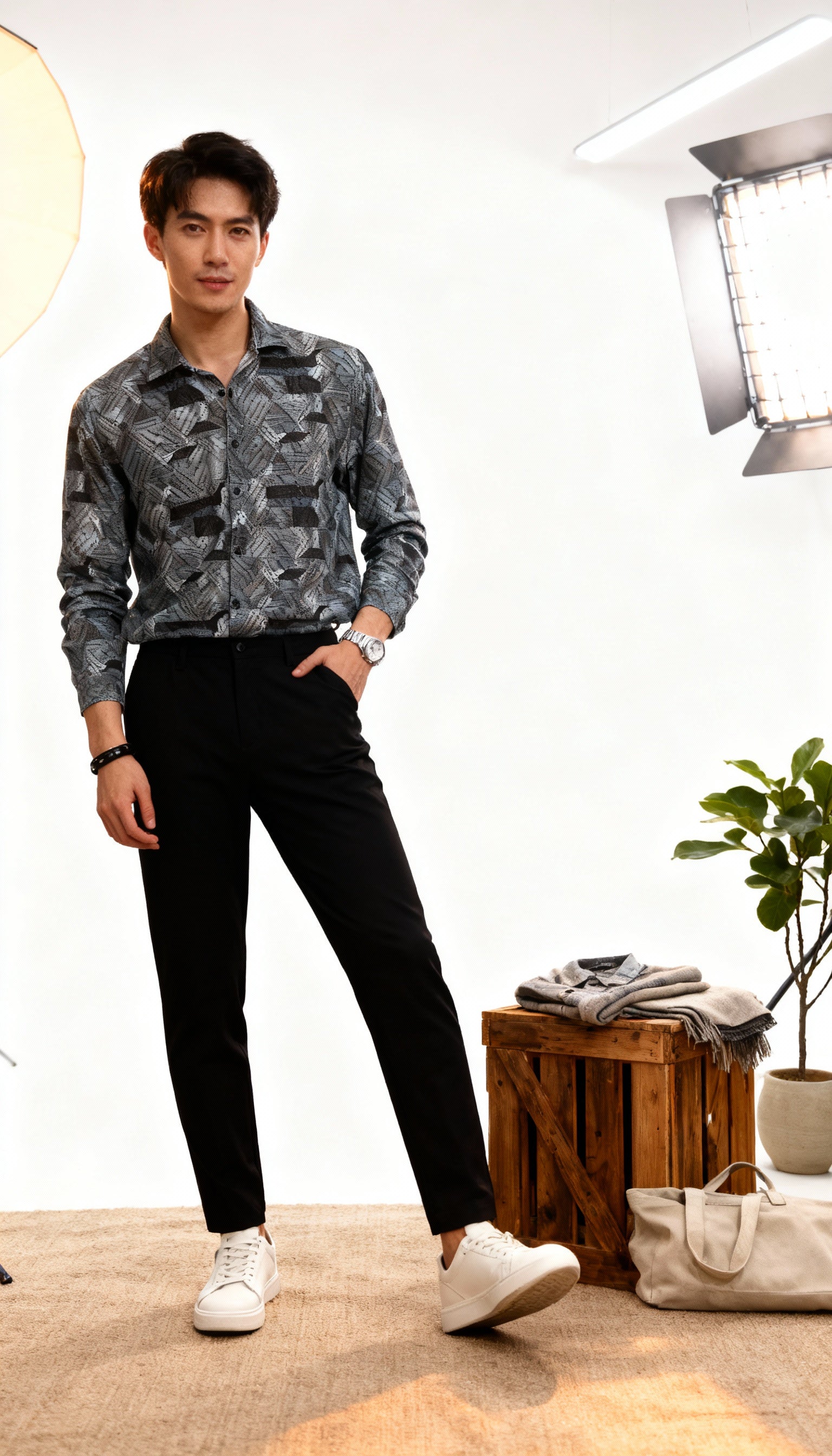 Fancy Printed Men's Shirt