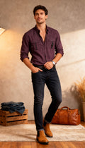 Double Pocket Men's Shirt