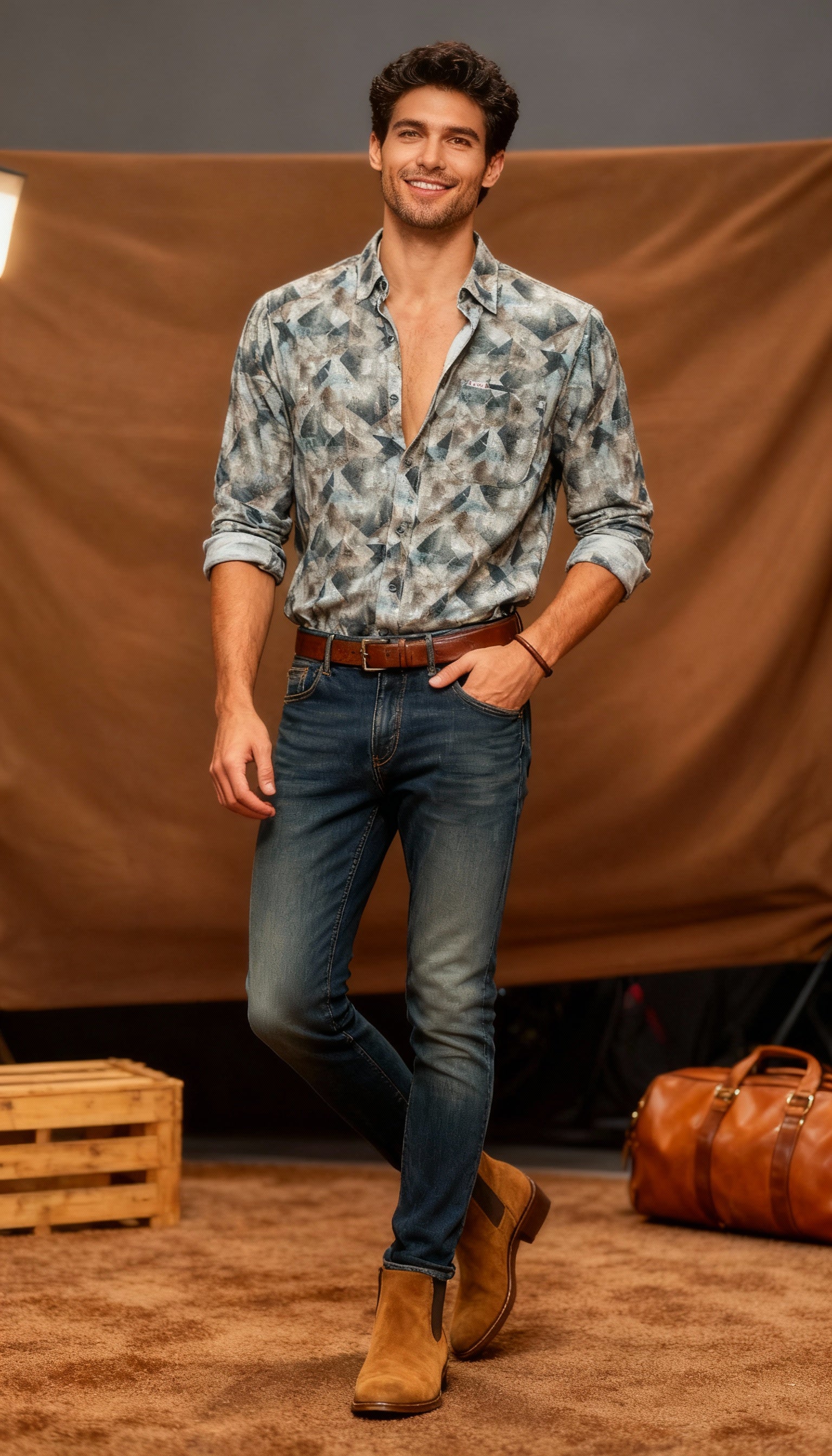Printed Men's Shirt