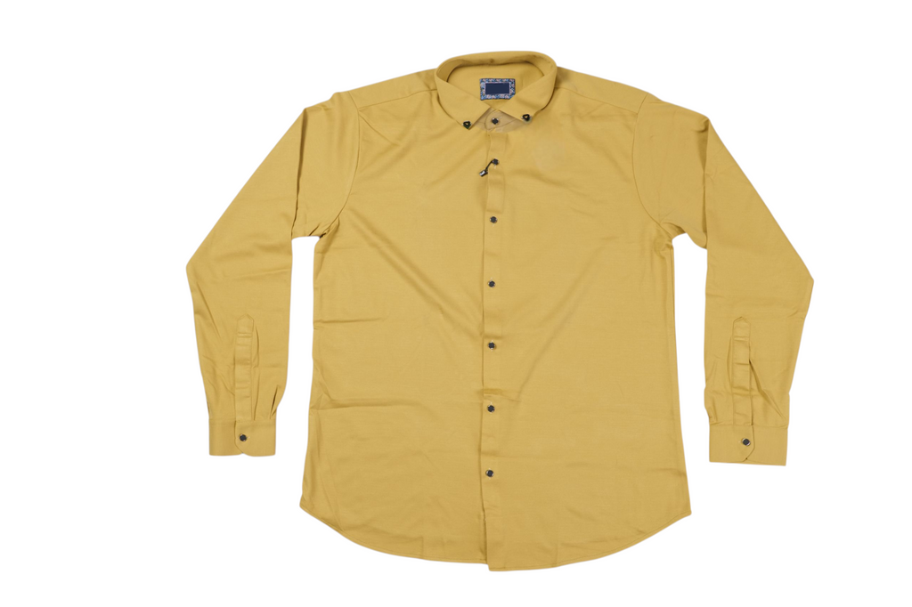 Solid Plain Club Wear Men's Shirt