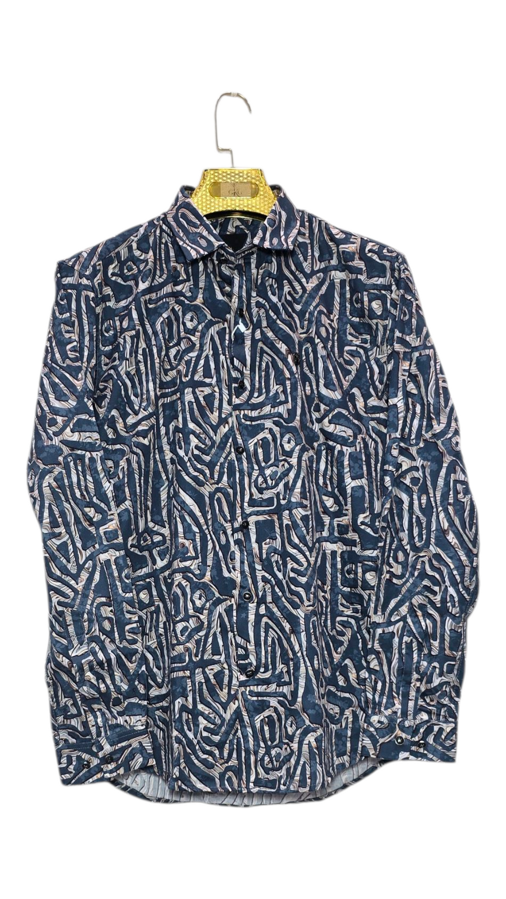 Fancy Self Printed Designer Party Wear Men's Shirt