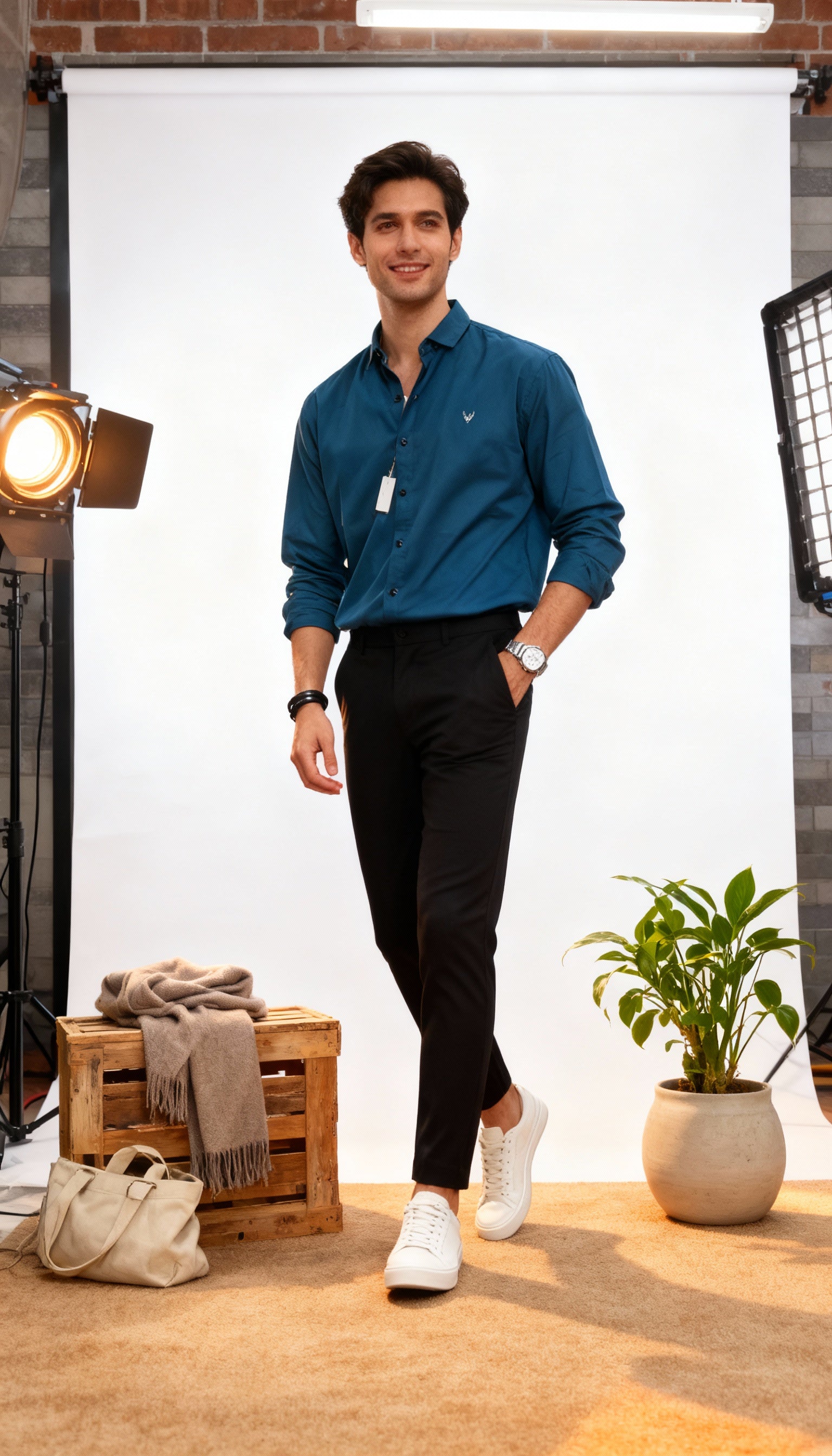 Solid Plain Men's Shirt