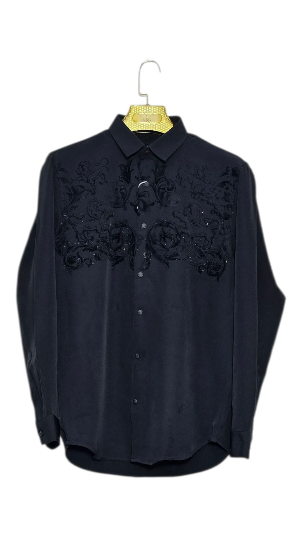 Self Design Premium Club Wear Sequin Men's Shirt