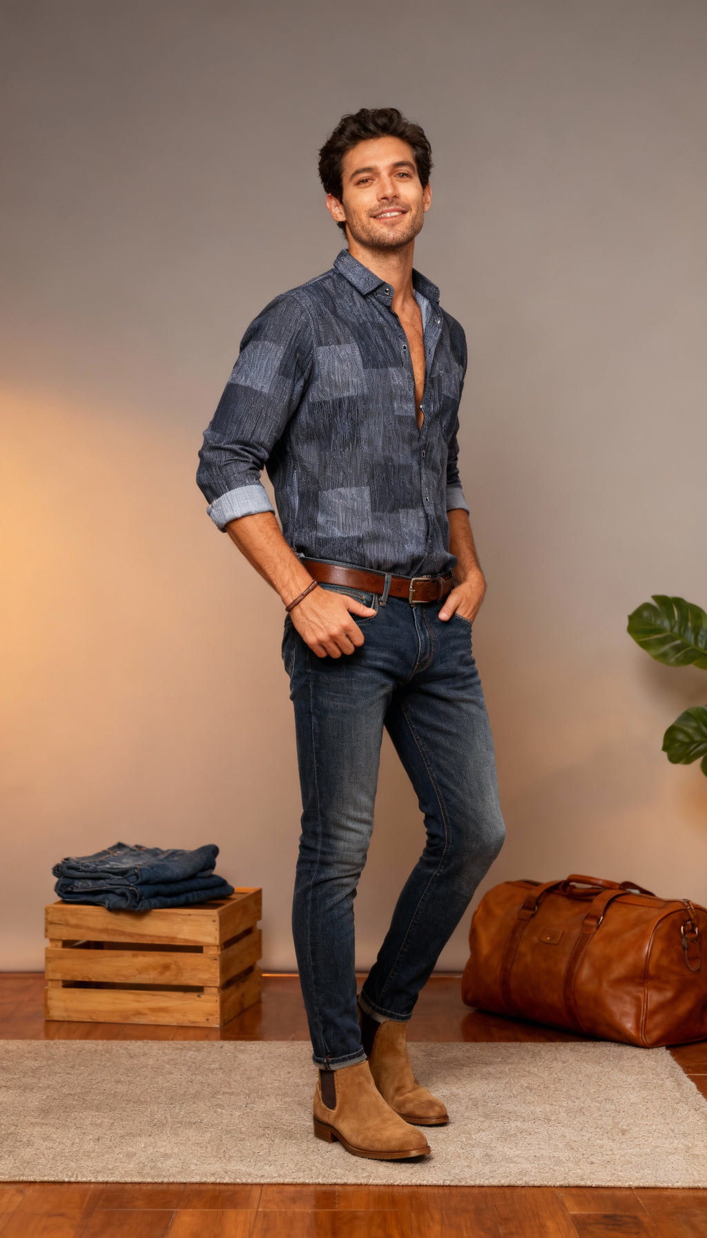 Fancy Printed Men's Shirt