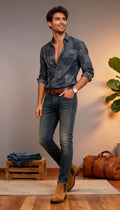 Fancy Printed Men's Shirt