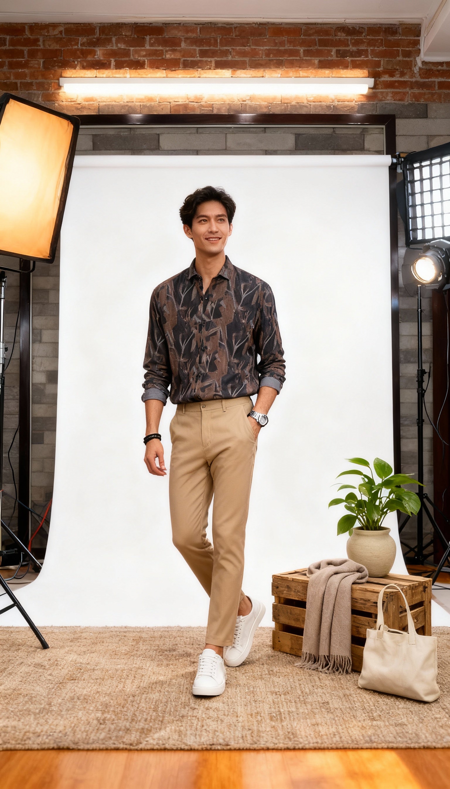 Fancy Printed Men's Shirt