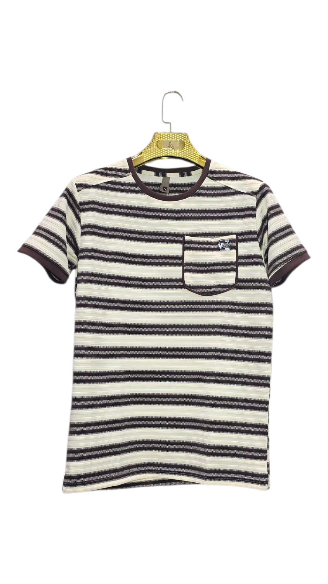 Stripe With Pocket Men's T-Shirt