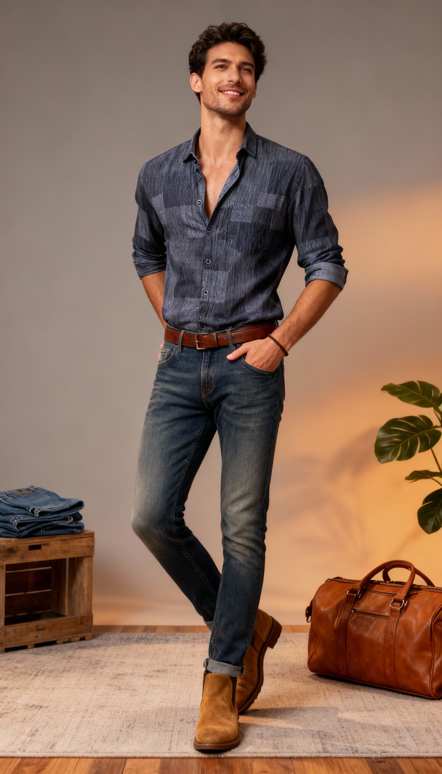 Fancy Printed Men's Shirt