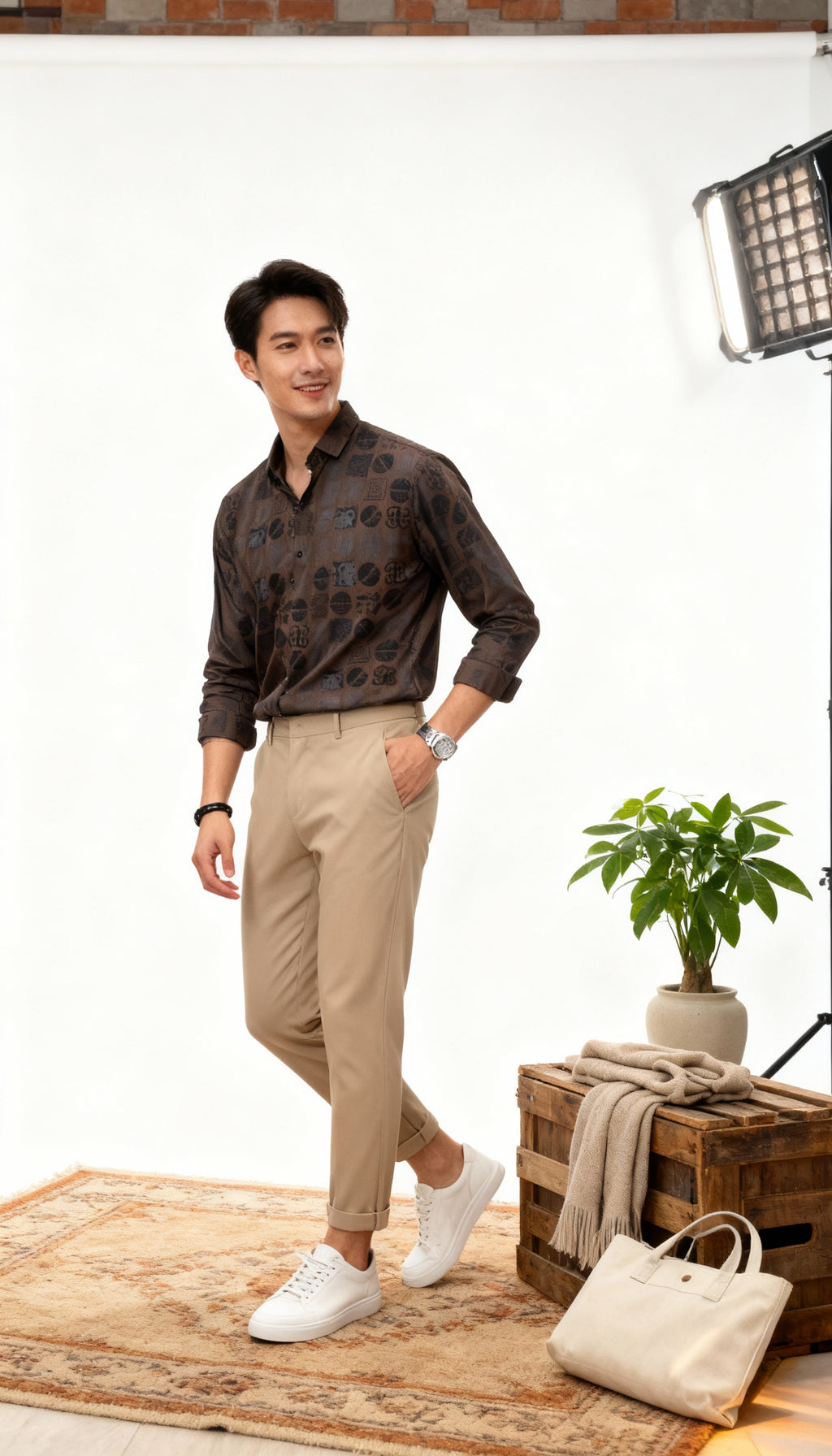 Fancy Printed Men's Shirt