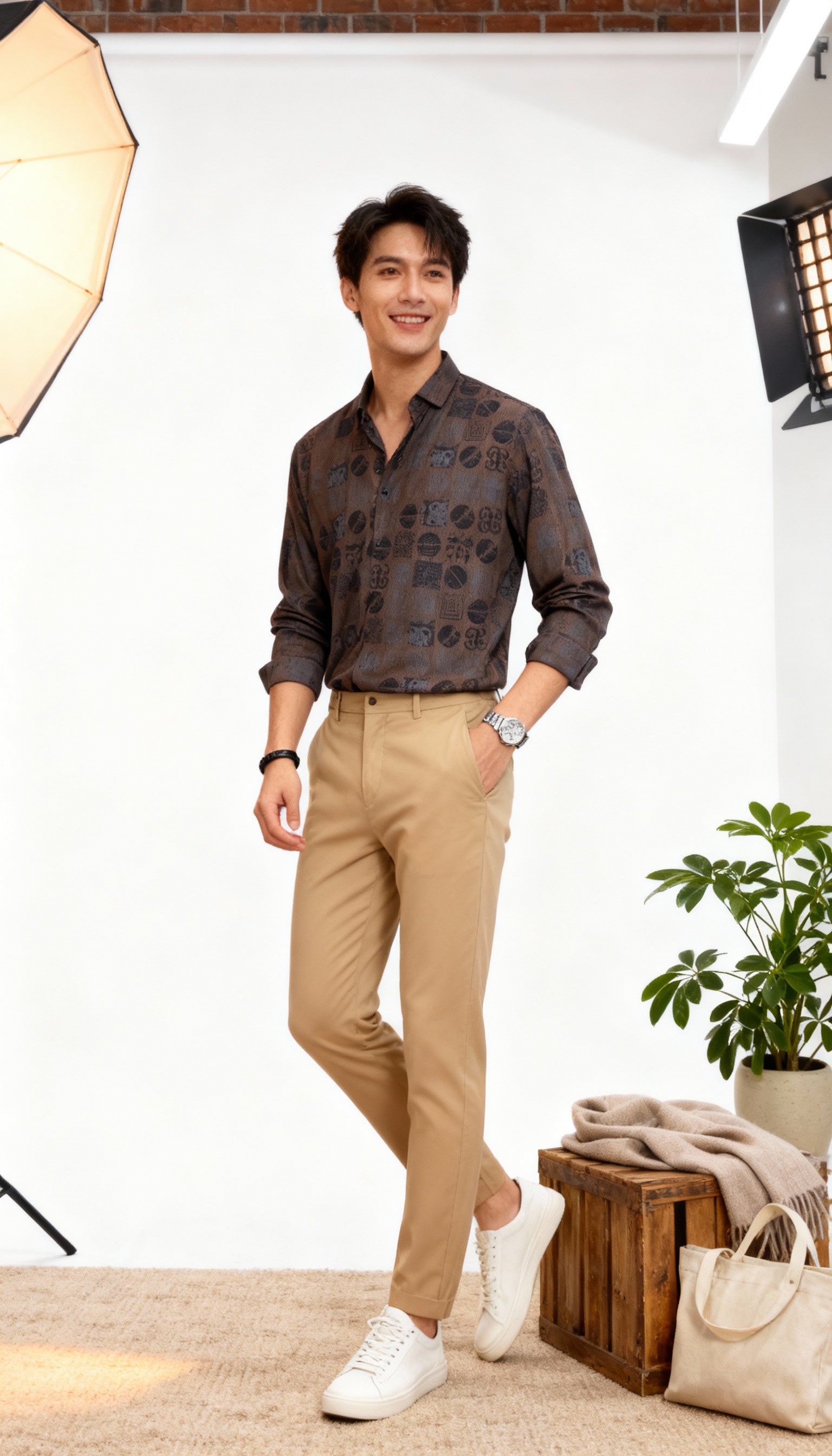 Fancy Printed Men's Shirt