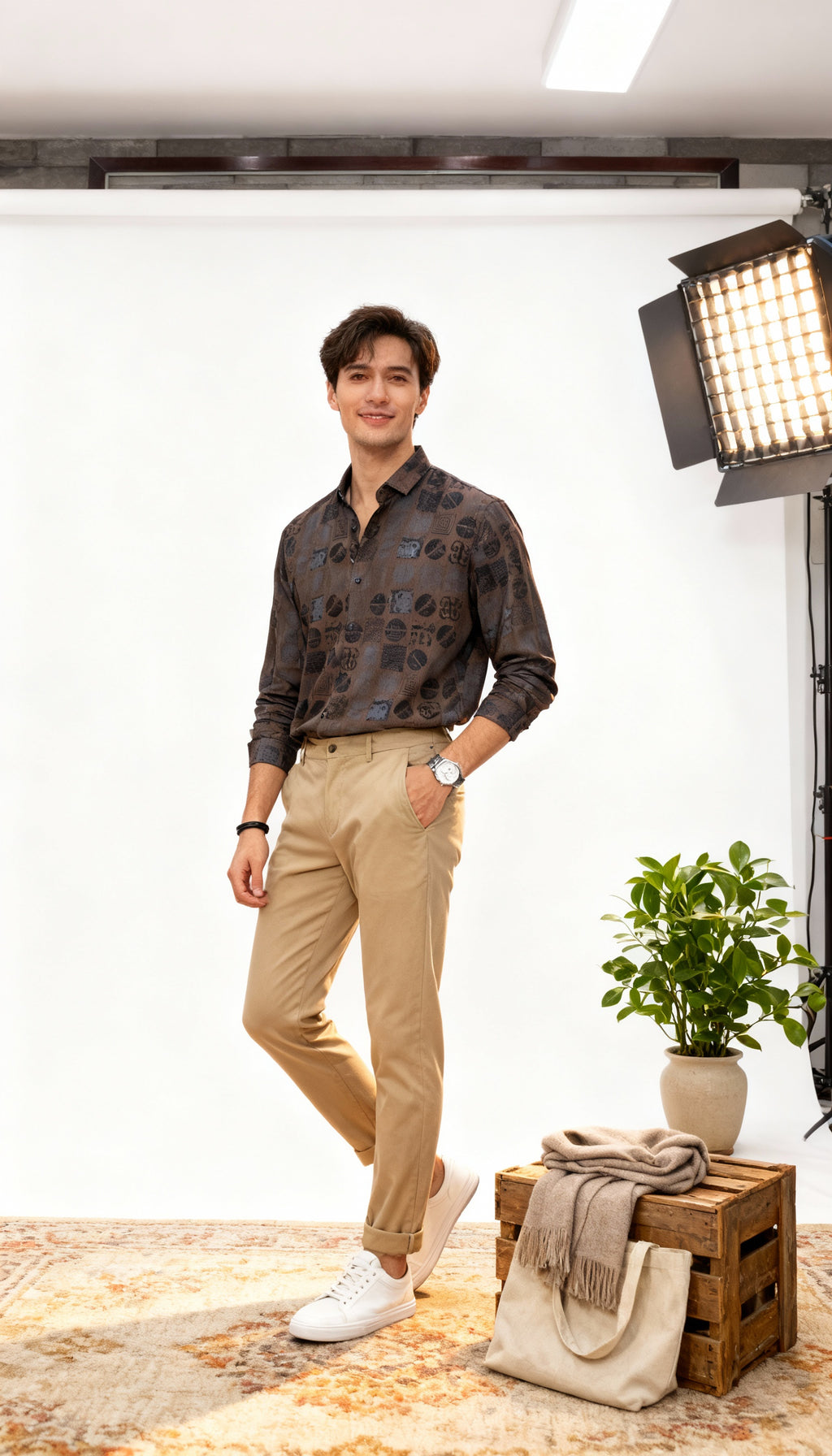 Fancy Printed Men's Shirt