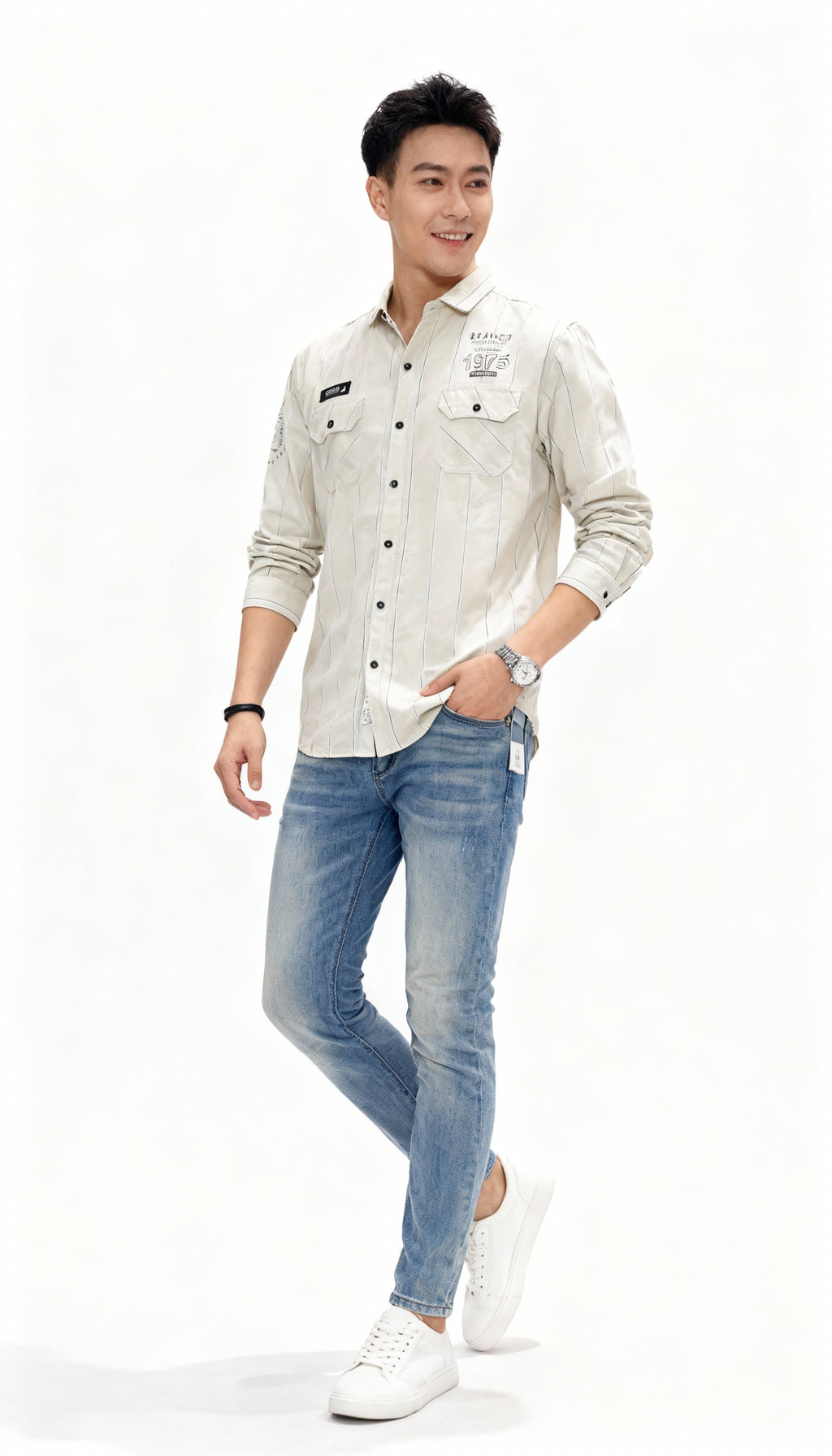 Double Pocket Men's Shirt