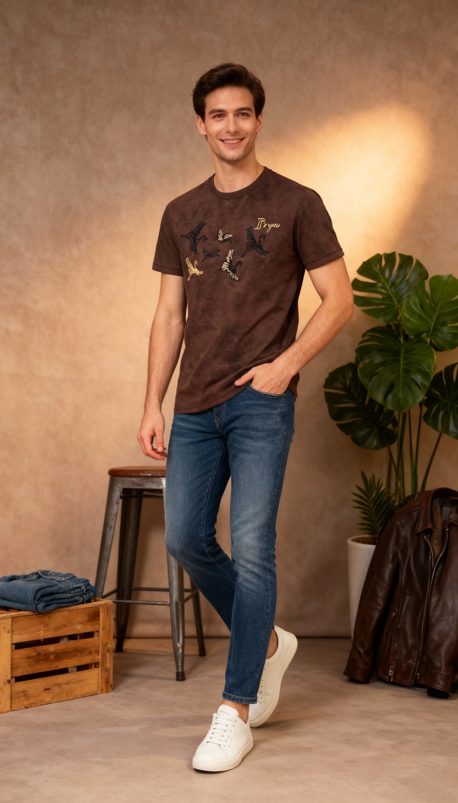 Designer Printed Men's T-Shirt